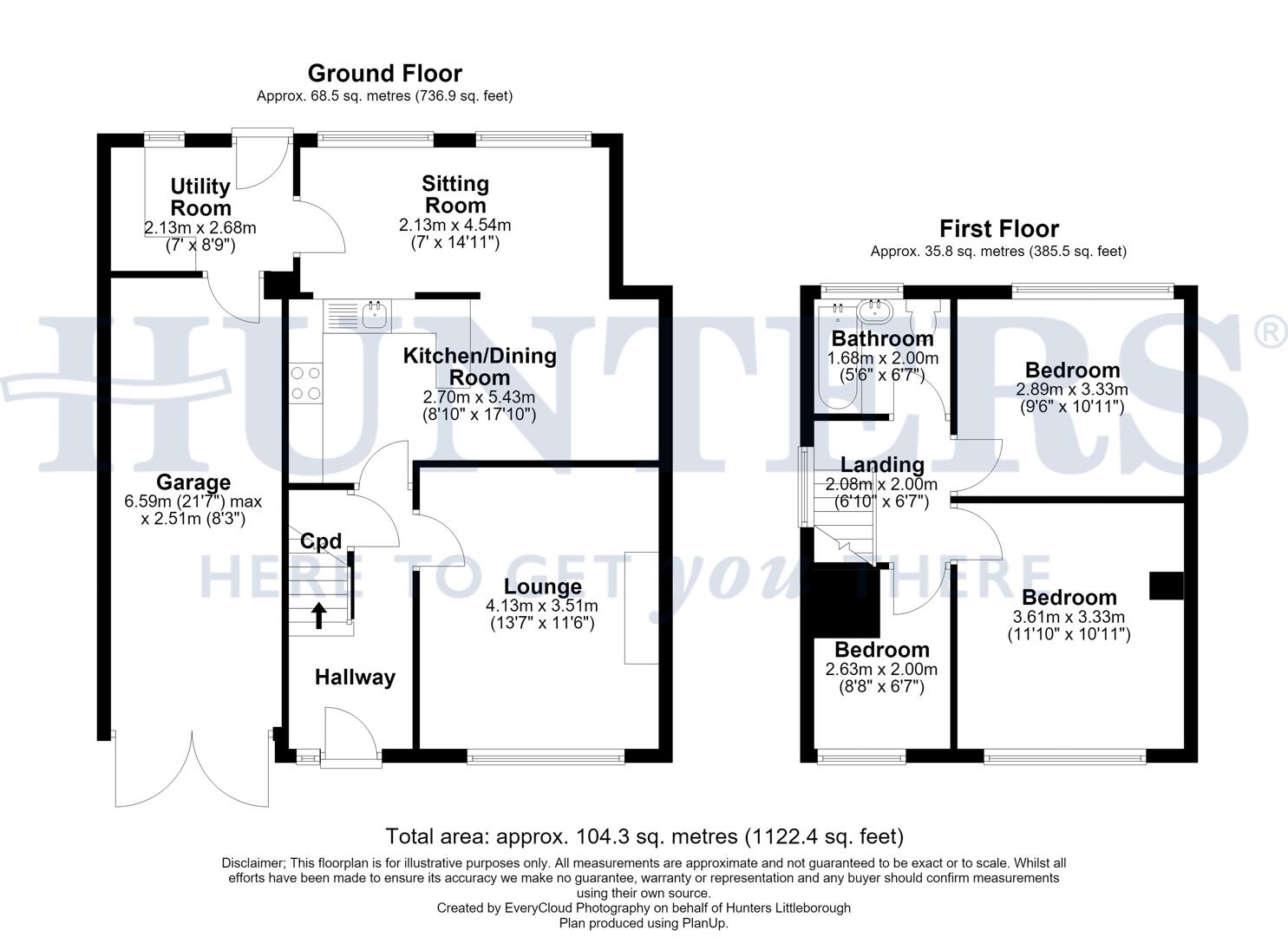 4, Chelburn View, Littleborough floorplan