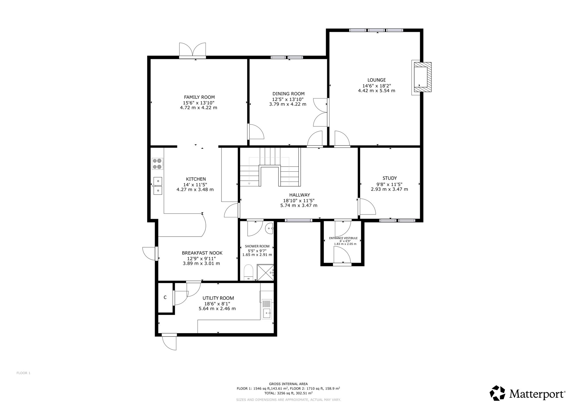 2c Albert Street, Helensburgh floorplan