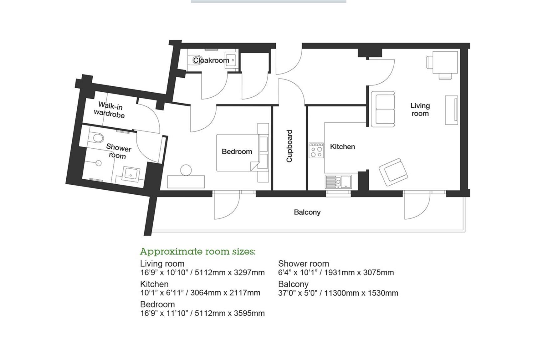 7564766, Station Parade, Augustus House, Virginia Water floorplan
