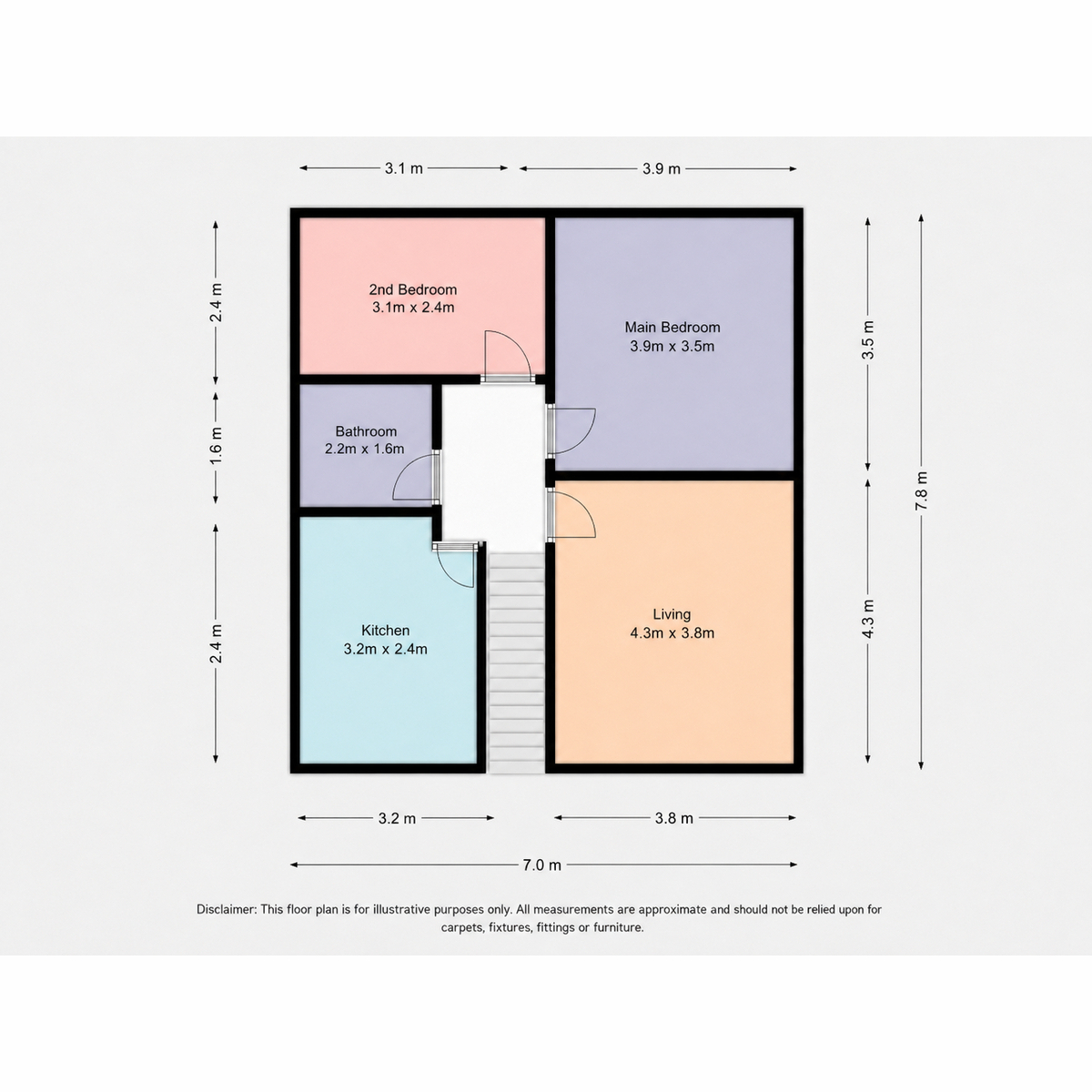 5, Simonside View, Jarrow floorplan