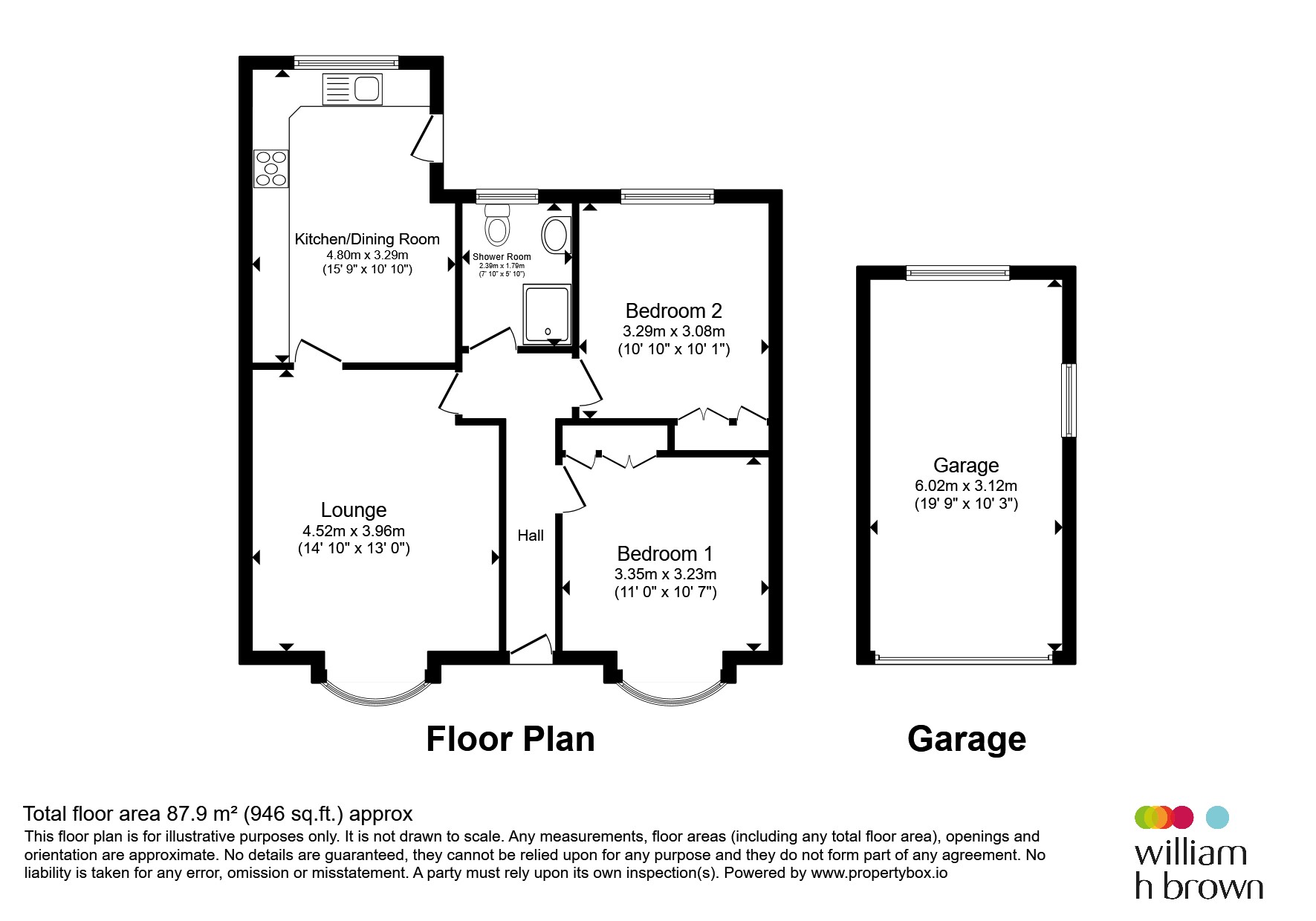 4, Jerwood Hill Close, Halifax floorplan