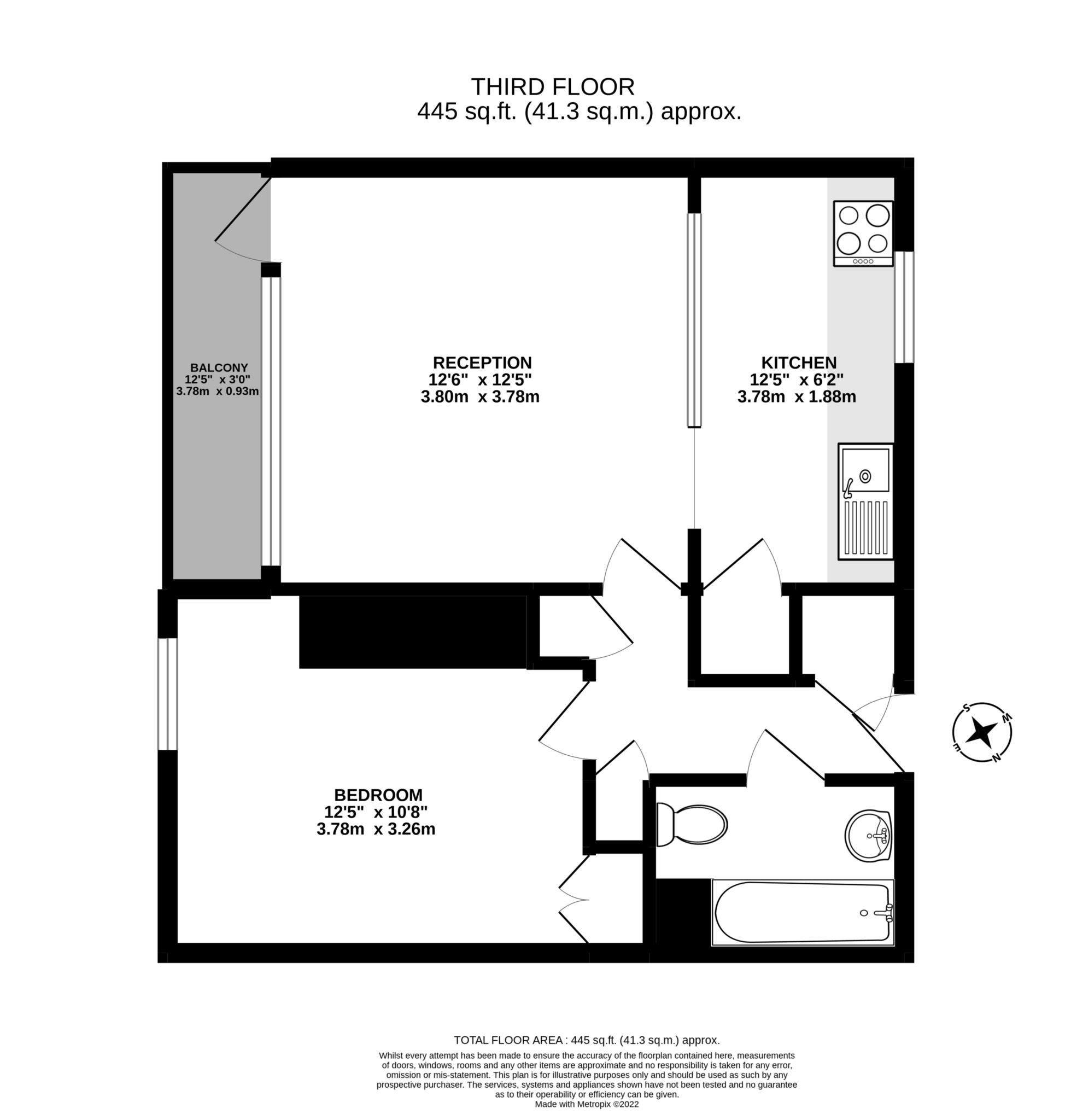 Hampson Way, Stockwell SW8, 1 bedroom flat for sale - 60853093 ...