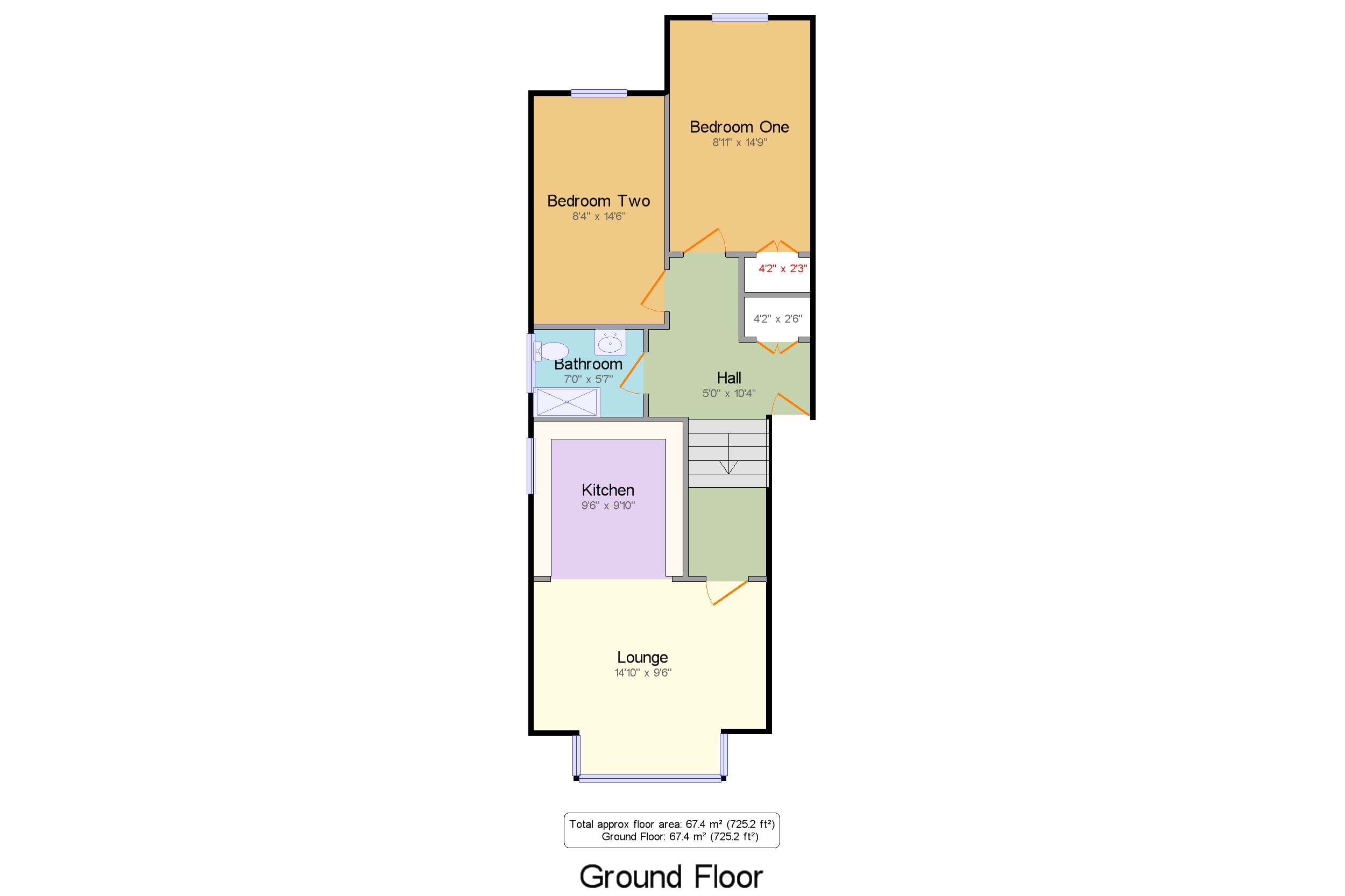 2 bed flat for sale in Barker Court, 1 Broomhall Road, Sanderstead