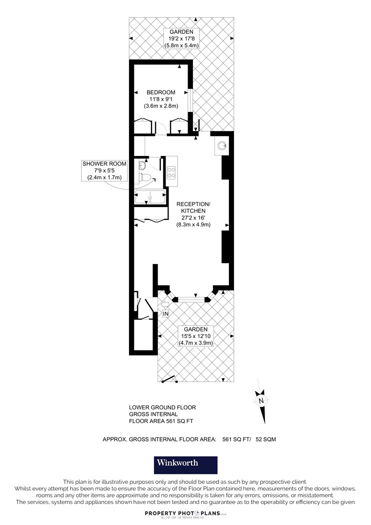 Ellerslie Road, London floorplan