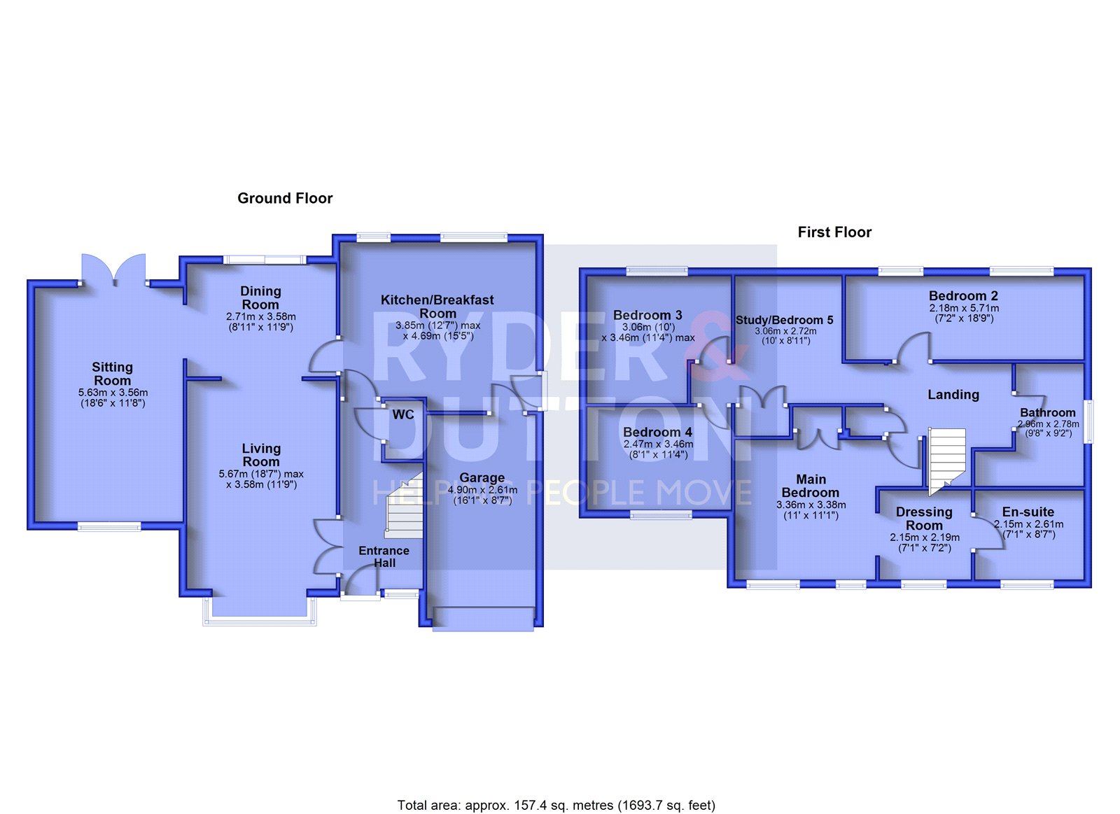 10, Keswick Avenue, West Yorkshire floorplan