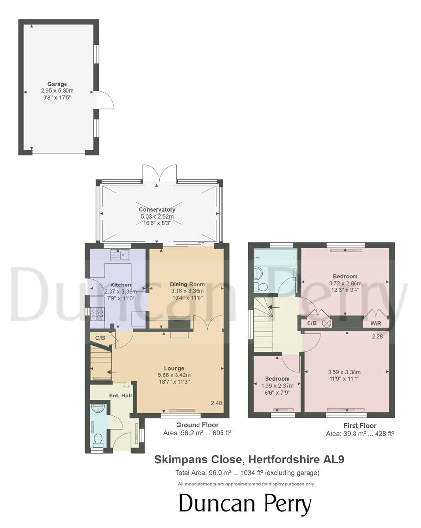 24, Skimpans Close, Welham Green North Mymms Hatfield floorplan