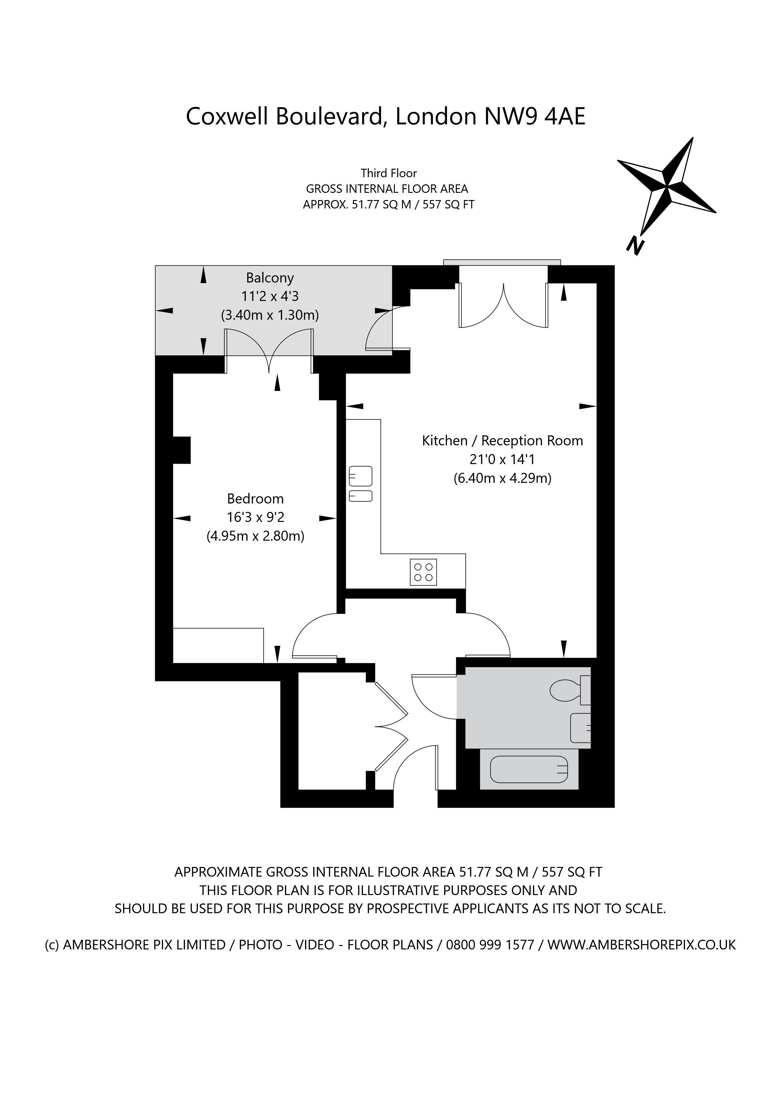 43 Coxwell Boulevard, Colindale, NW9 floorplan