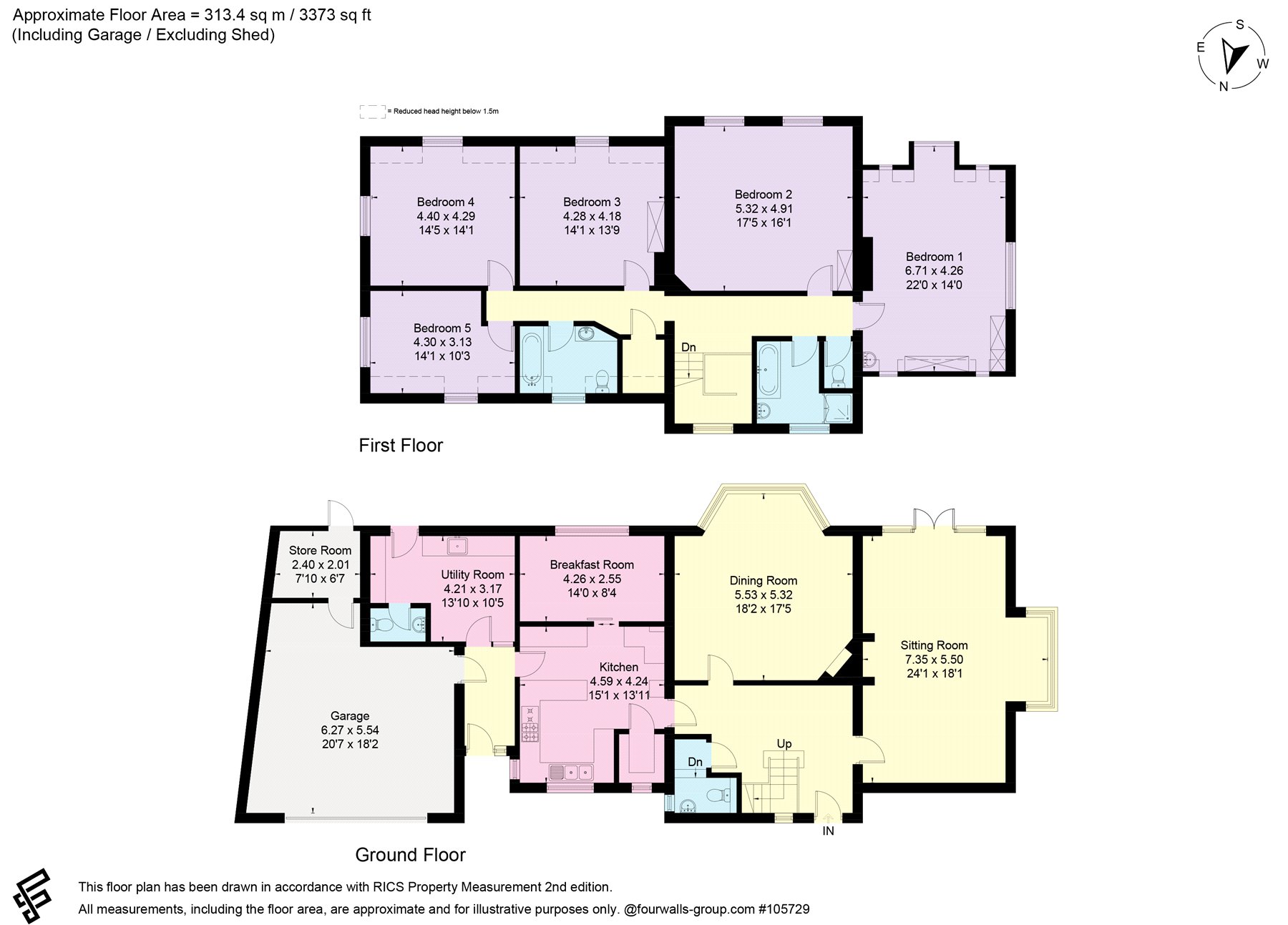 Oaklands, 16, Barrs Avenue, Hampshire floorplan