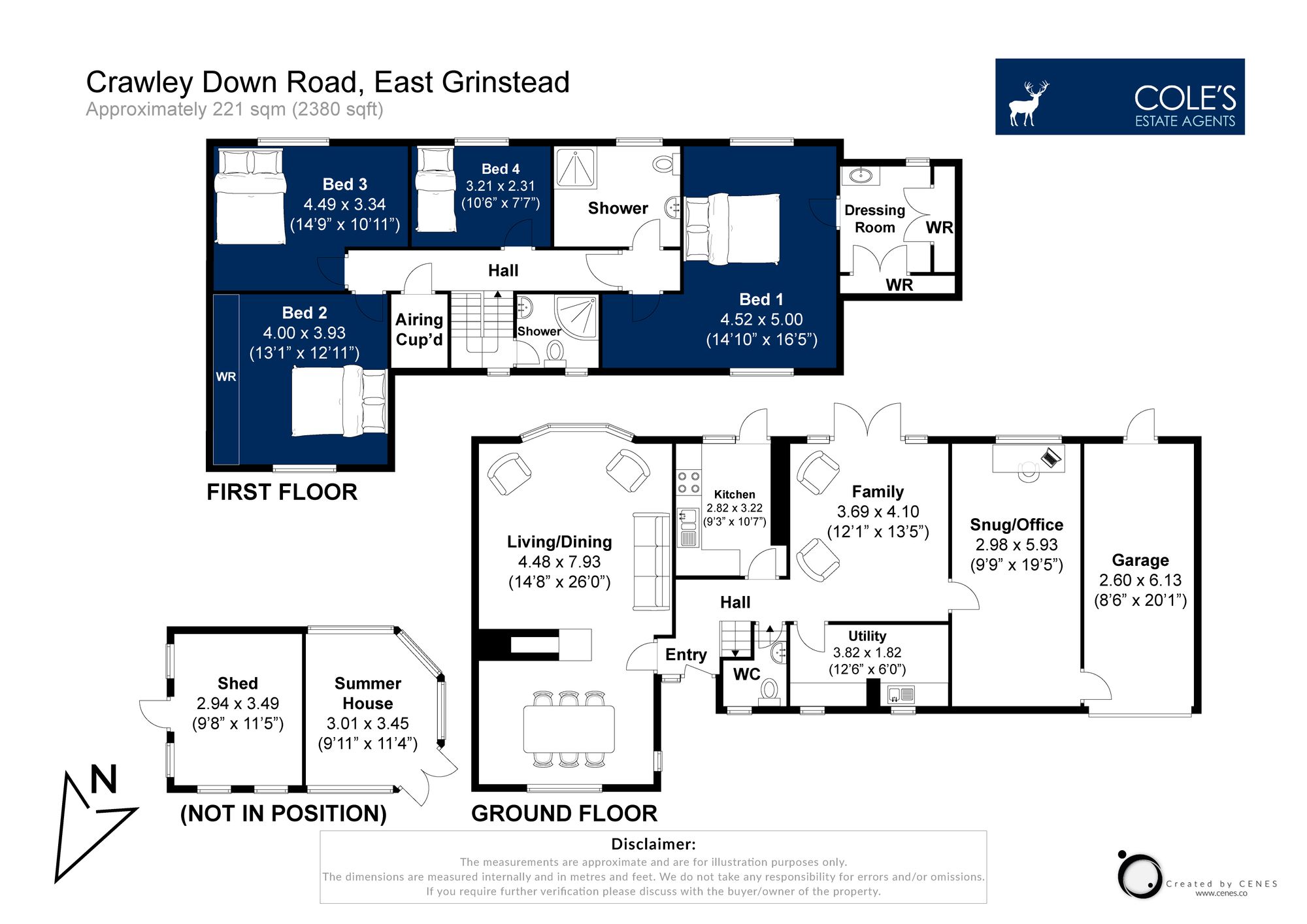 19 Crawley Down Road, East Grinstead floorplan