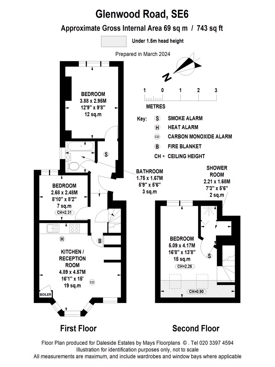 41B, Glenwood Road, London floorplan