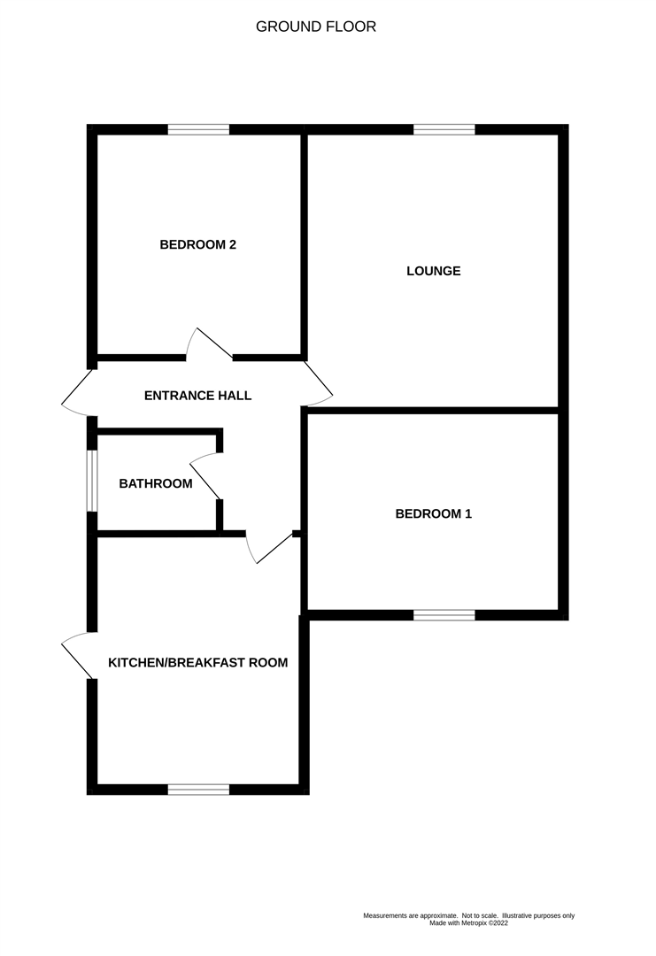 23, Heath Gardens, Bristol floorplan