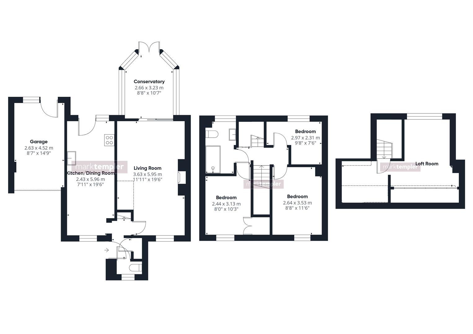 49, White Oak Way, Nailsea floorplan