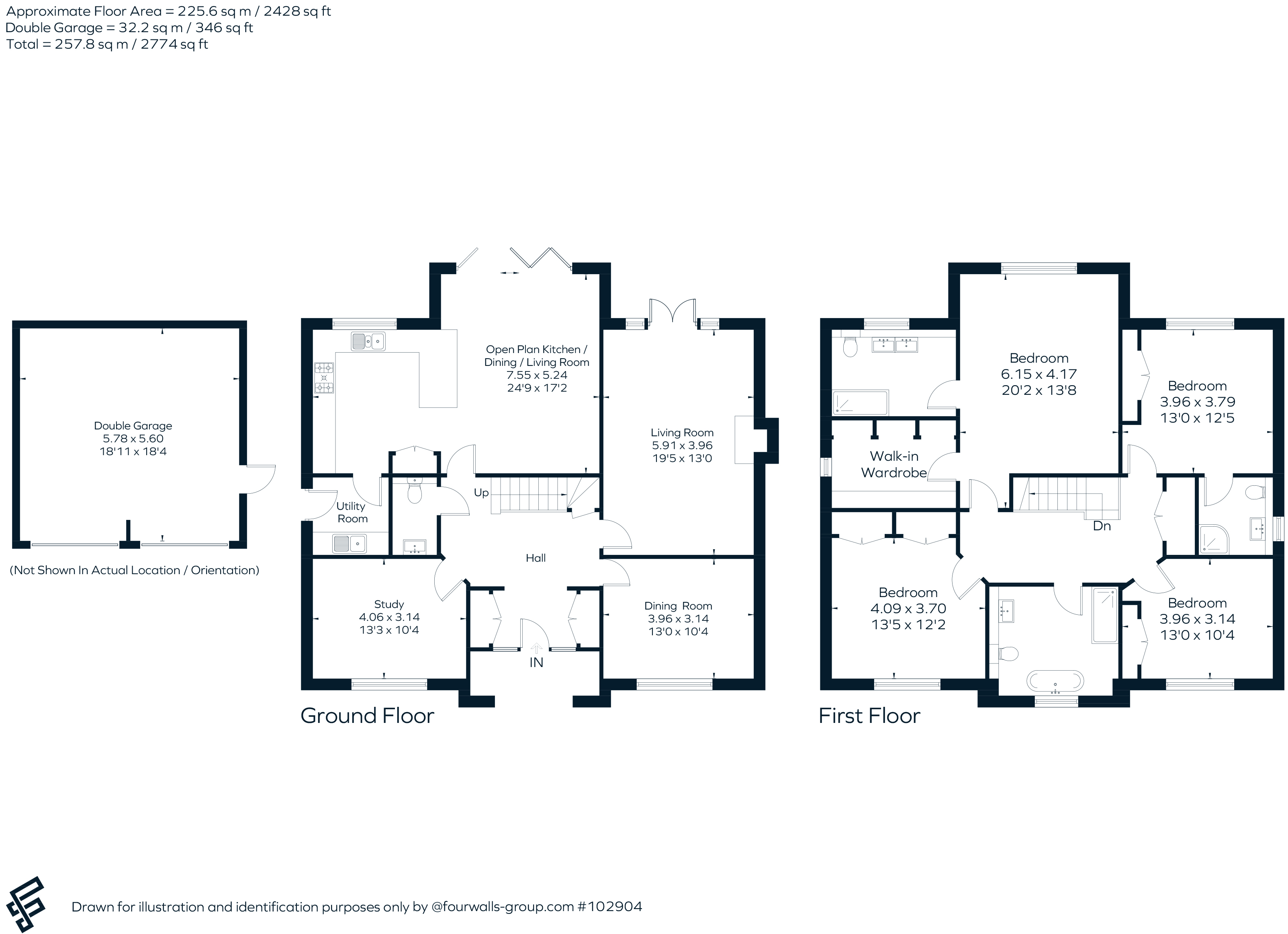 1, Astley Close, Little Kineton floorplan