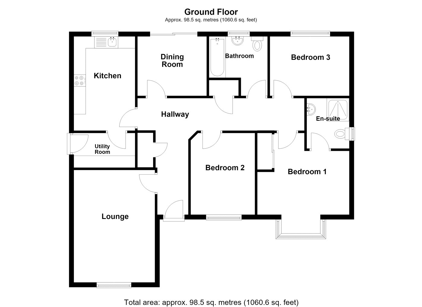 8, Colby Way, Sleaford floorplan