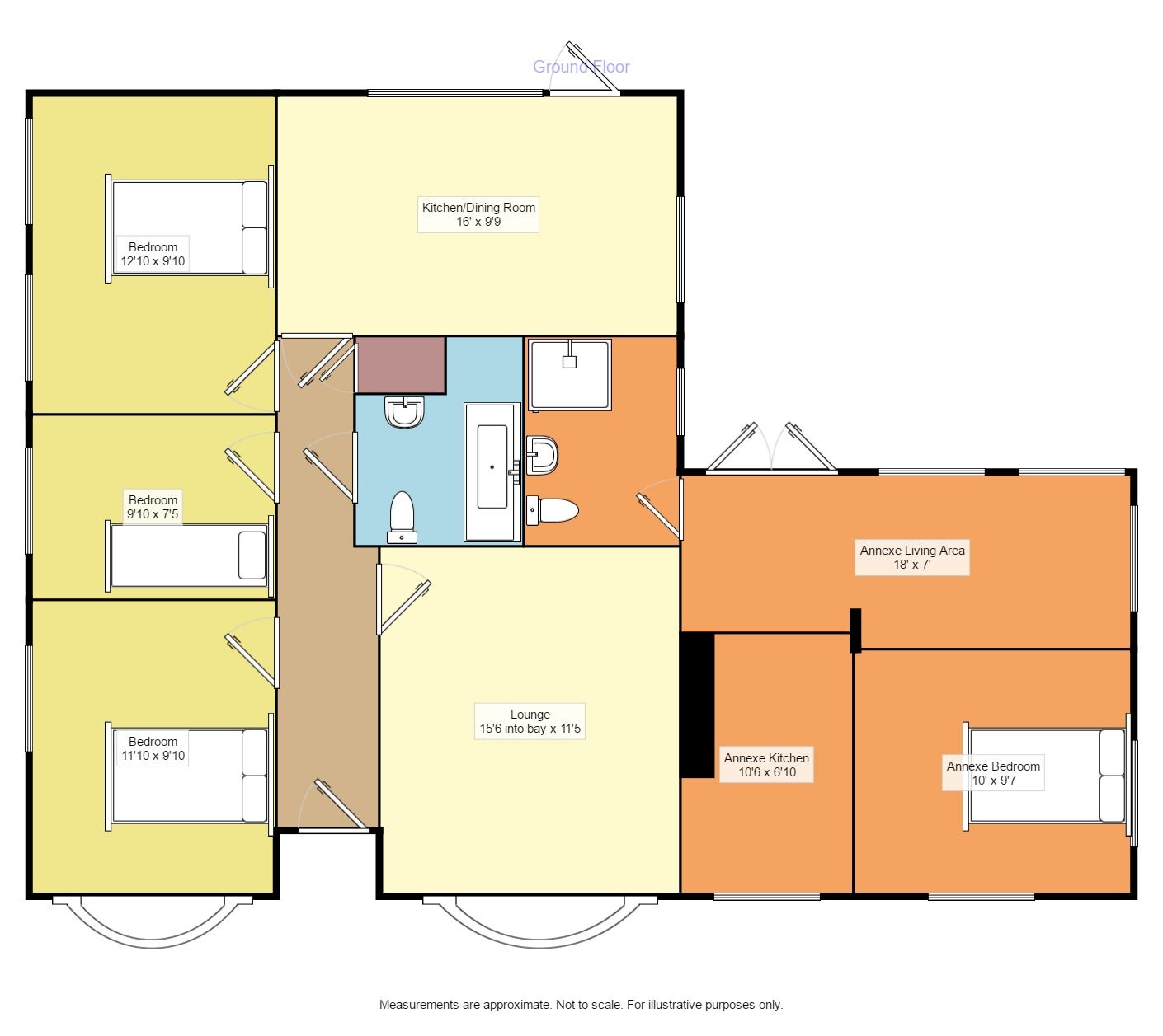 3 Bedrooms Bungalow for sale in Valley Road, Newhaven BN9