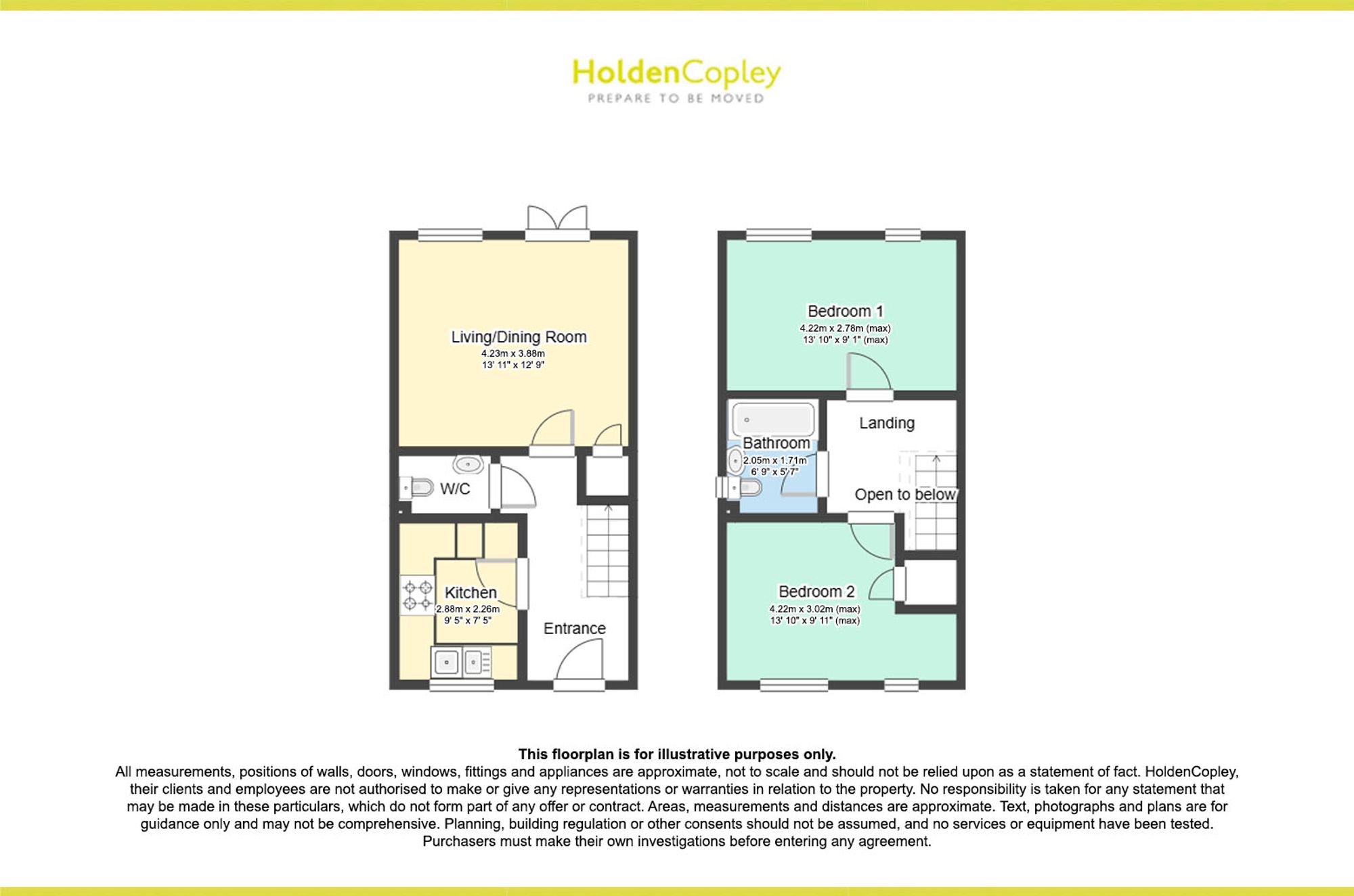 2 The Green Fourth Avenue, Mansfield floorplan