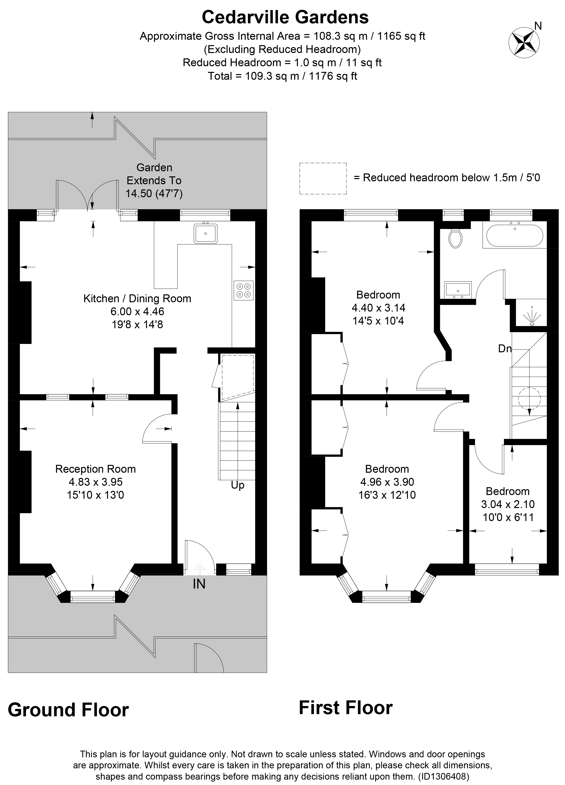 33, Cedarville Gardens, London floorplan