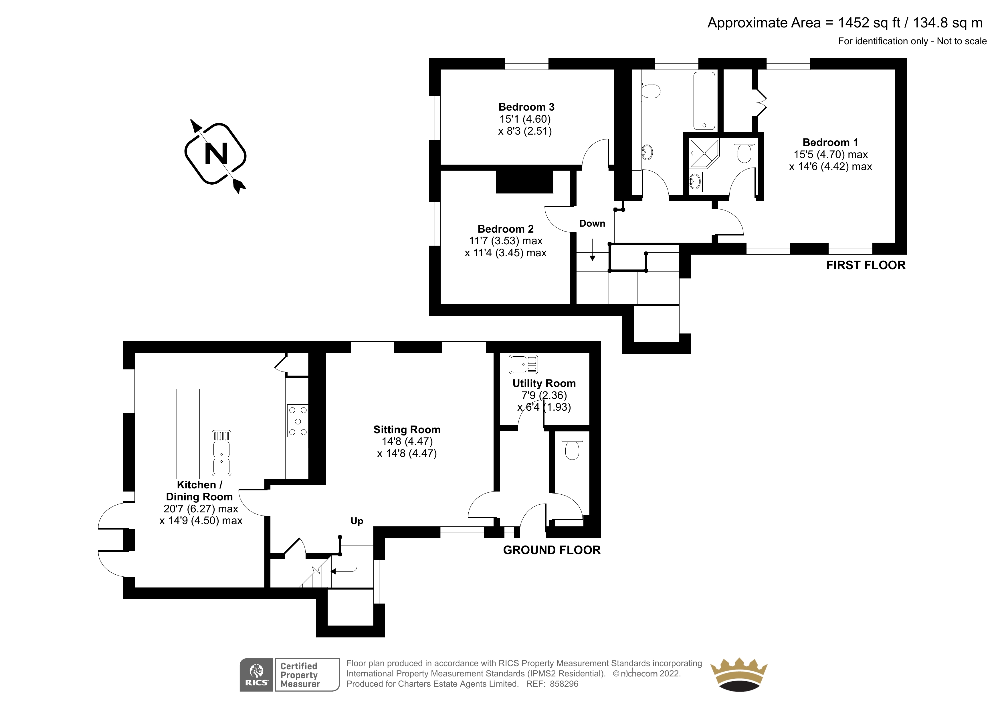 2 Monkwood Court,, Petersfield Road, Alresford floorplan