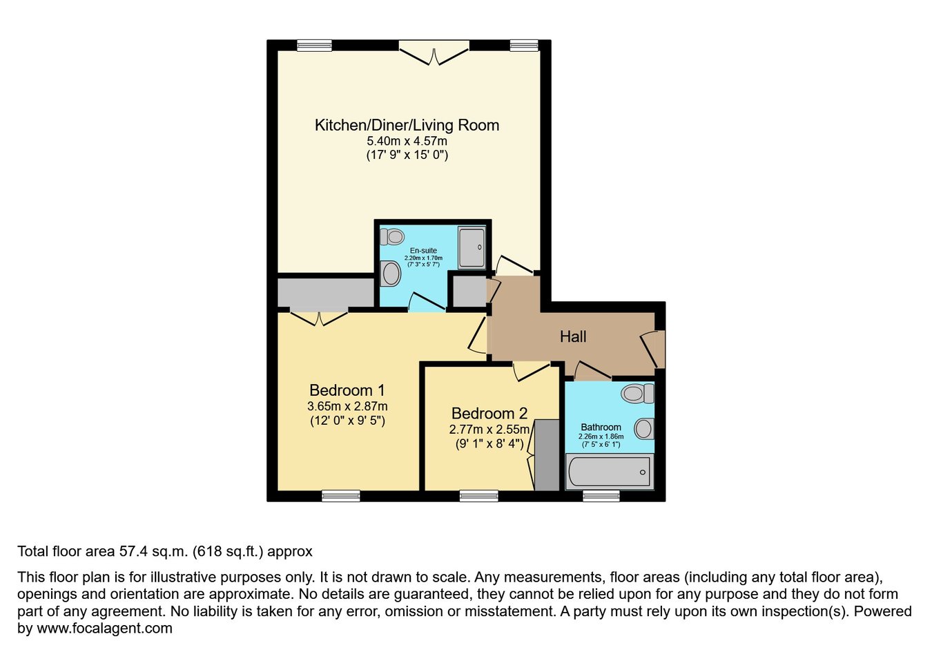 Graveney Court, Riverside Close, Romford floorplan