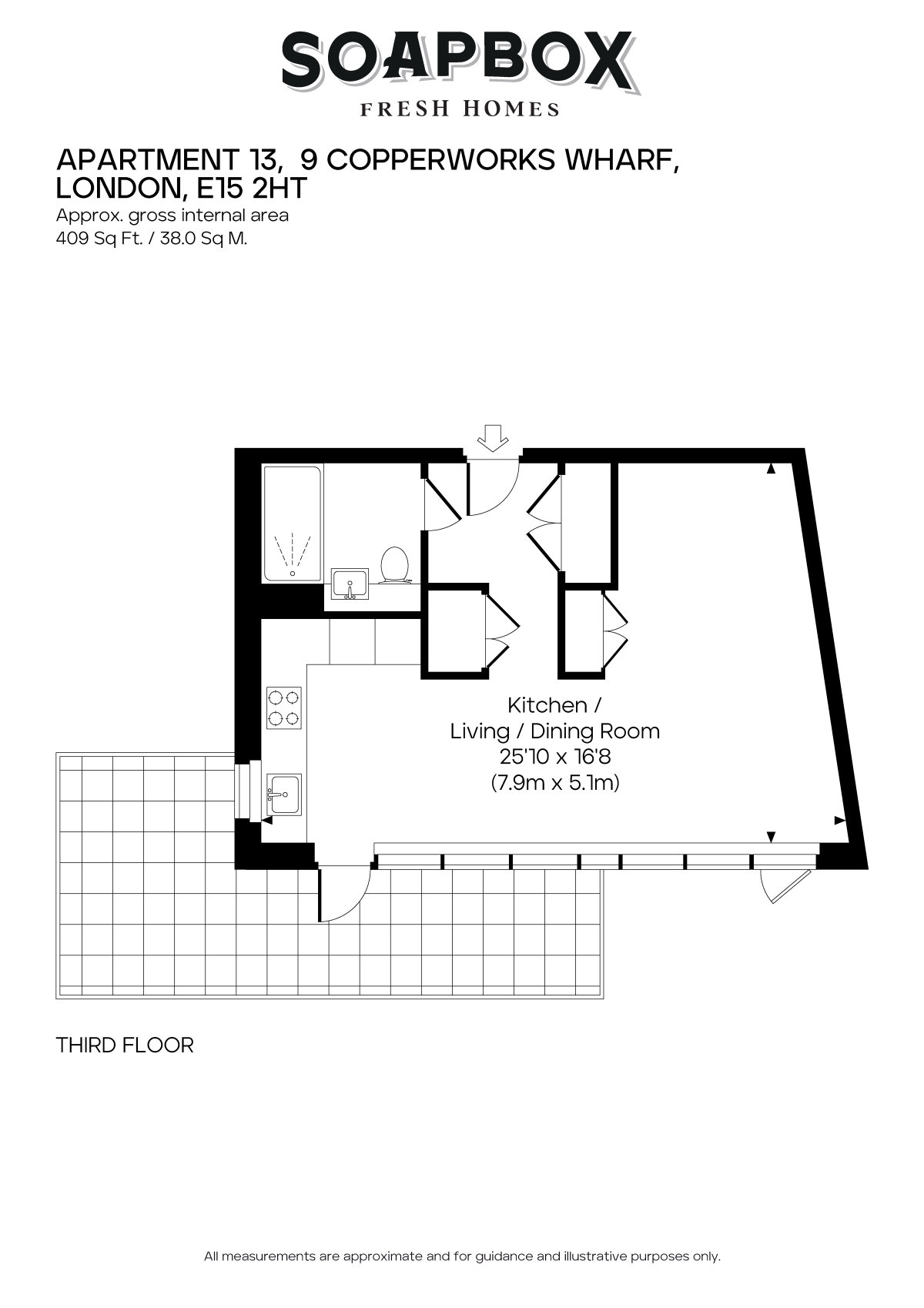 Copperworks Wharf, London floorplan