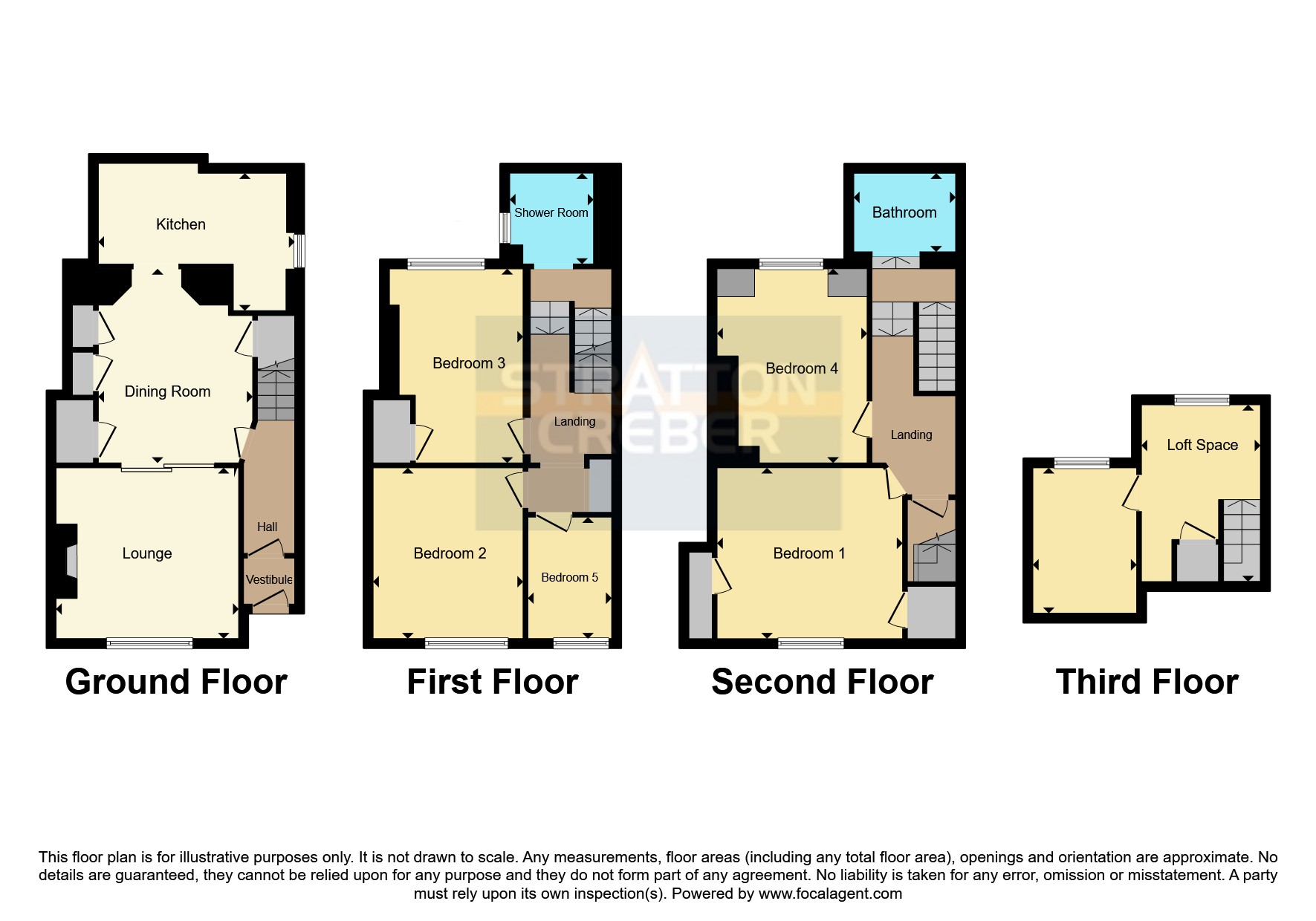 Elmsview,, Shutta Road, Cornwall floorplan