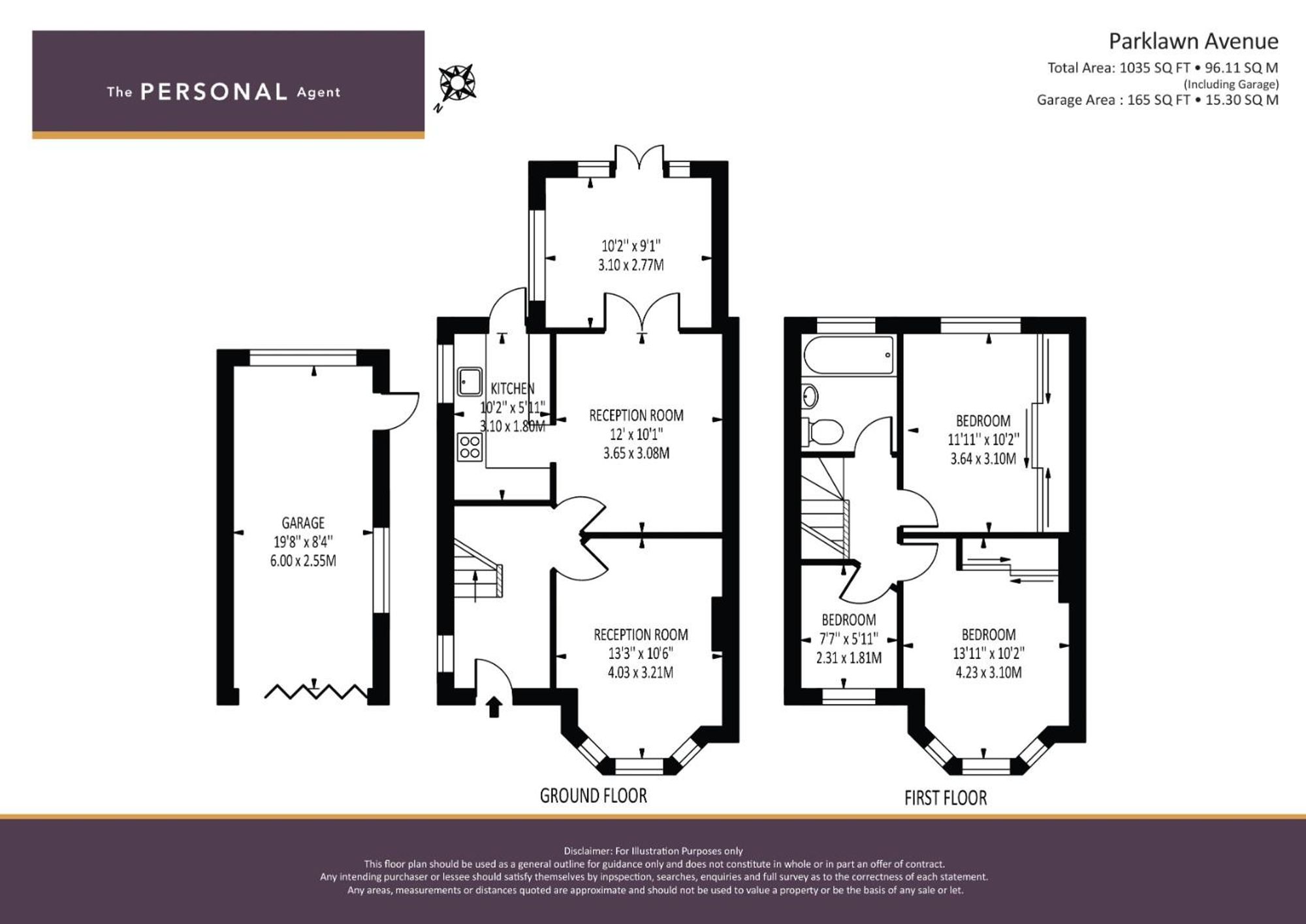 101, Parklawn Avenue, Epsom floorplan