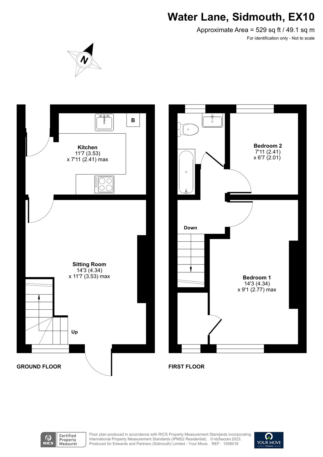 Water Lane, Sidmouth, Devon EX10, 2 bedroom terraced house for sale ...