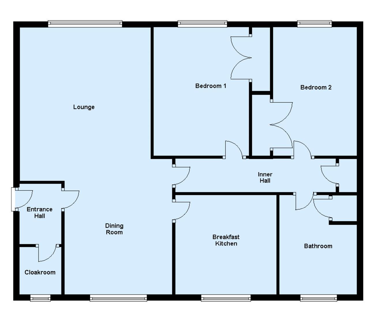 2 Bedrooms Flat to rent in Sandmoor Mews, Alwoodley, Leeds LS17