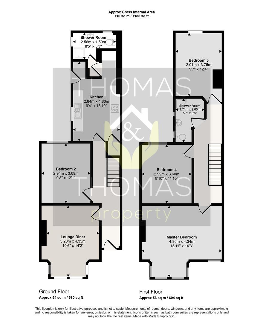 14, Kingsholm Road, Gloucester floorplan