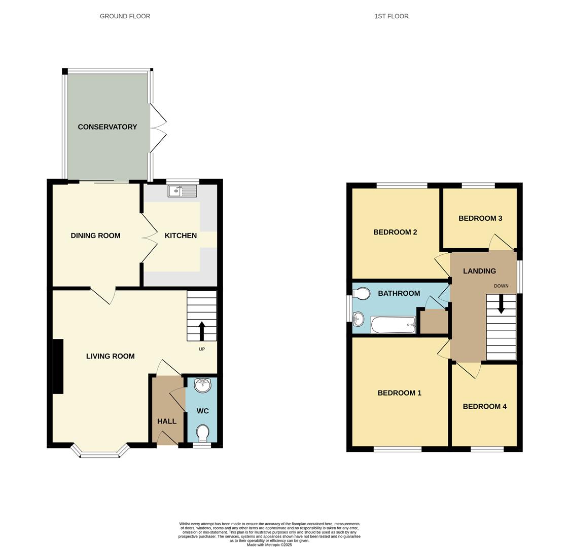45, Butt Lane, Beverley floorplan