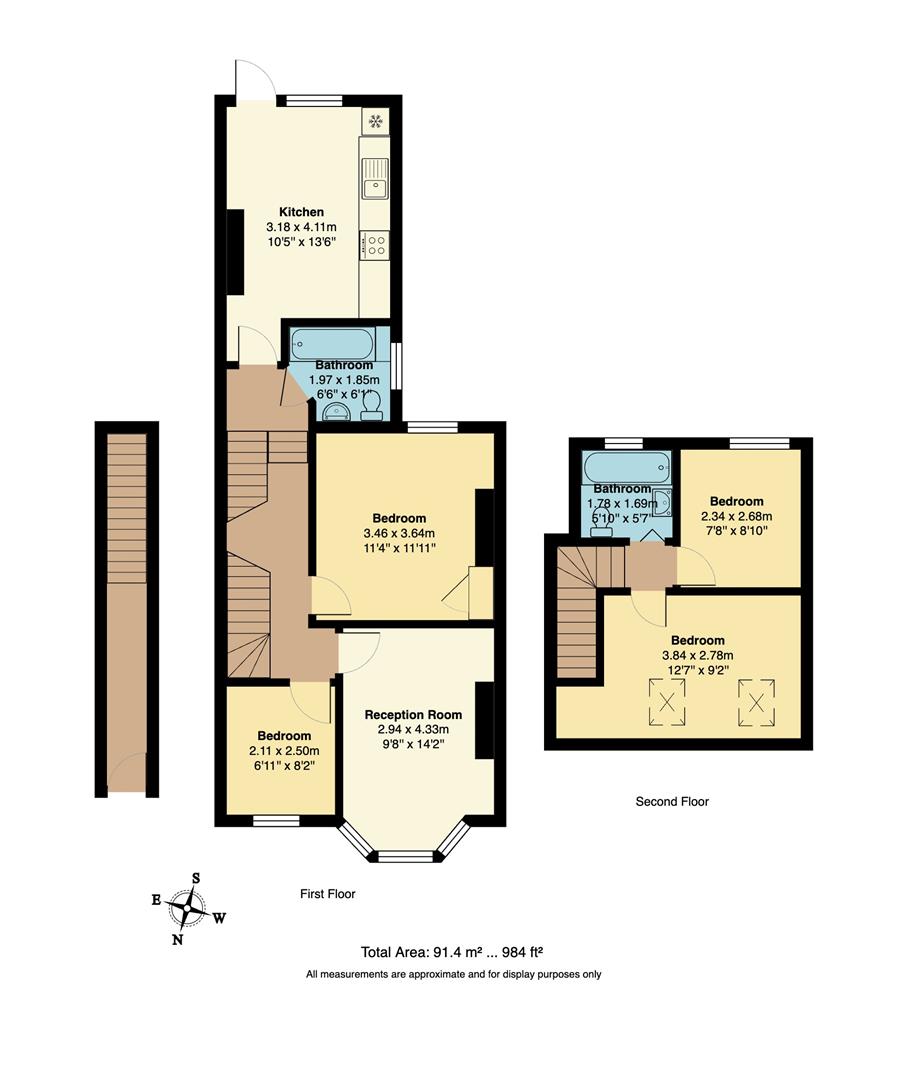 412, Lea Bridge Road, Leyton floorplan