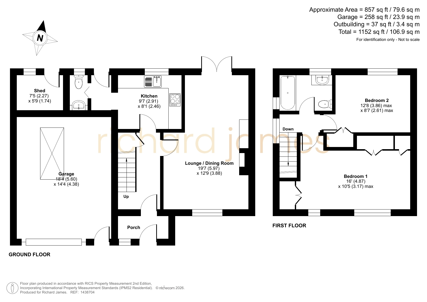 3, Sambre Road, Swindon floorplan
