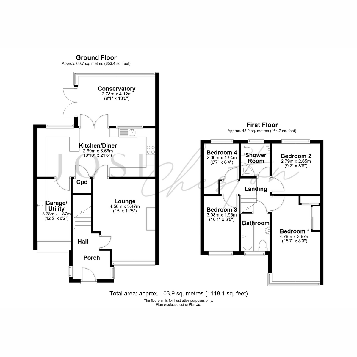 60, Ruthin Avenue, Manchester floorplan