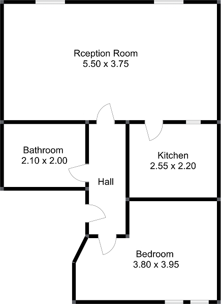1 Bedrooms Flat to rent in York Road, Ilford, Essex. IG1