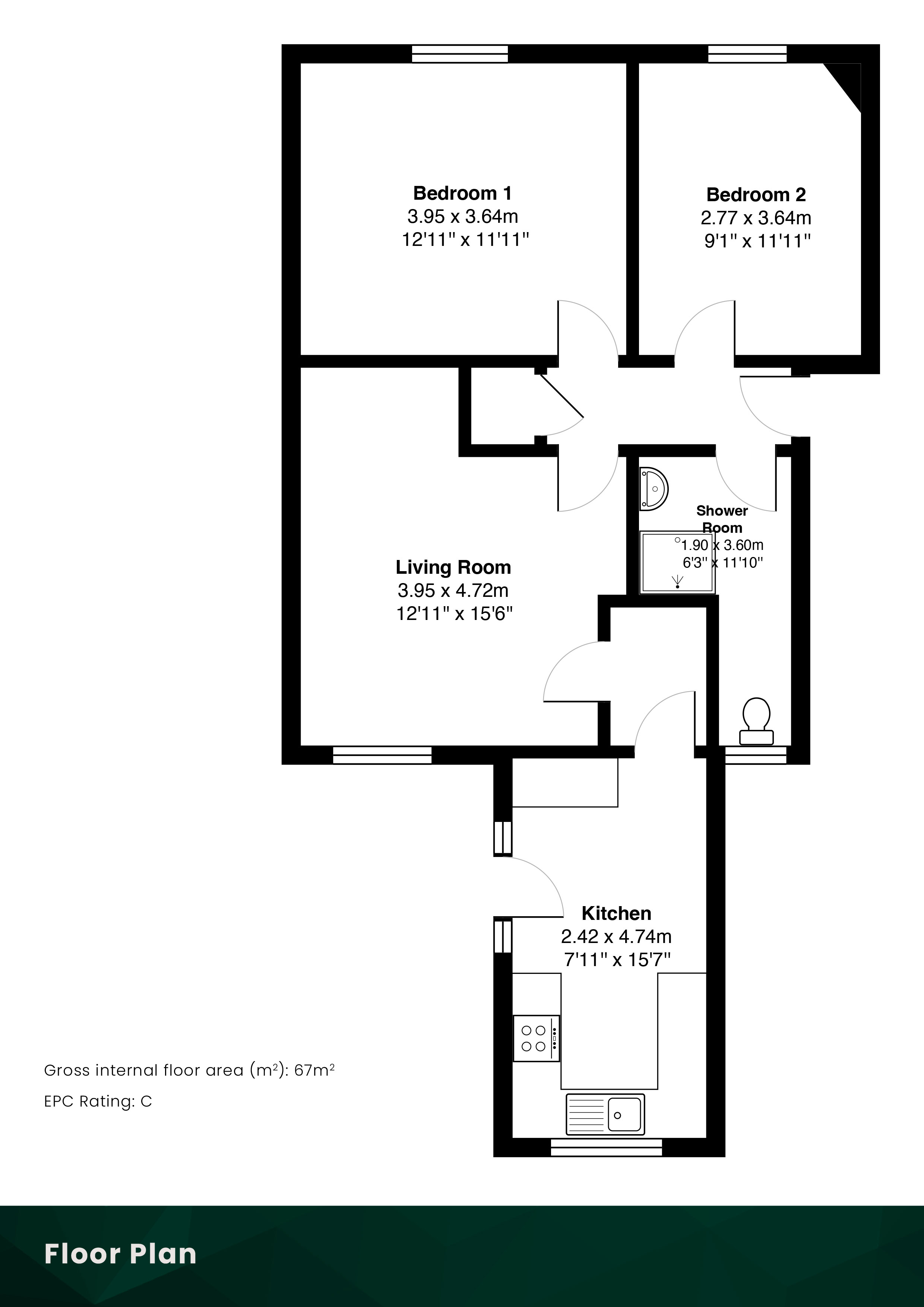 Lothian Street, Bonnyrigg floorplan