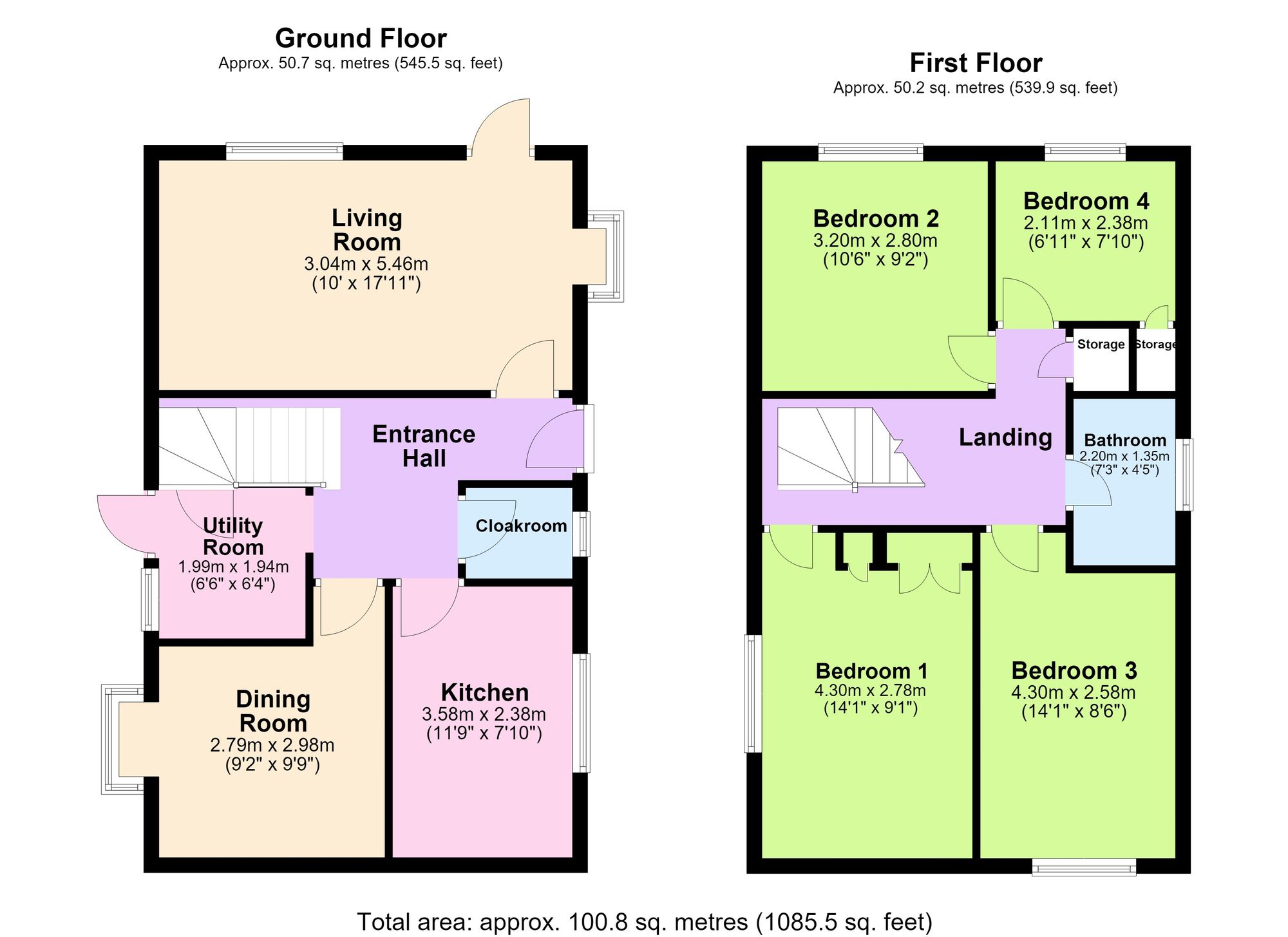 39 Bridle Close, Paignton floorplan