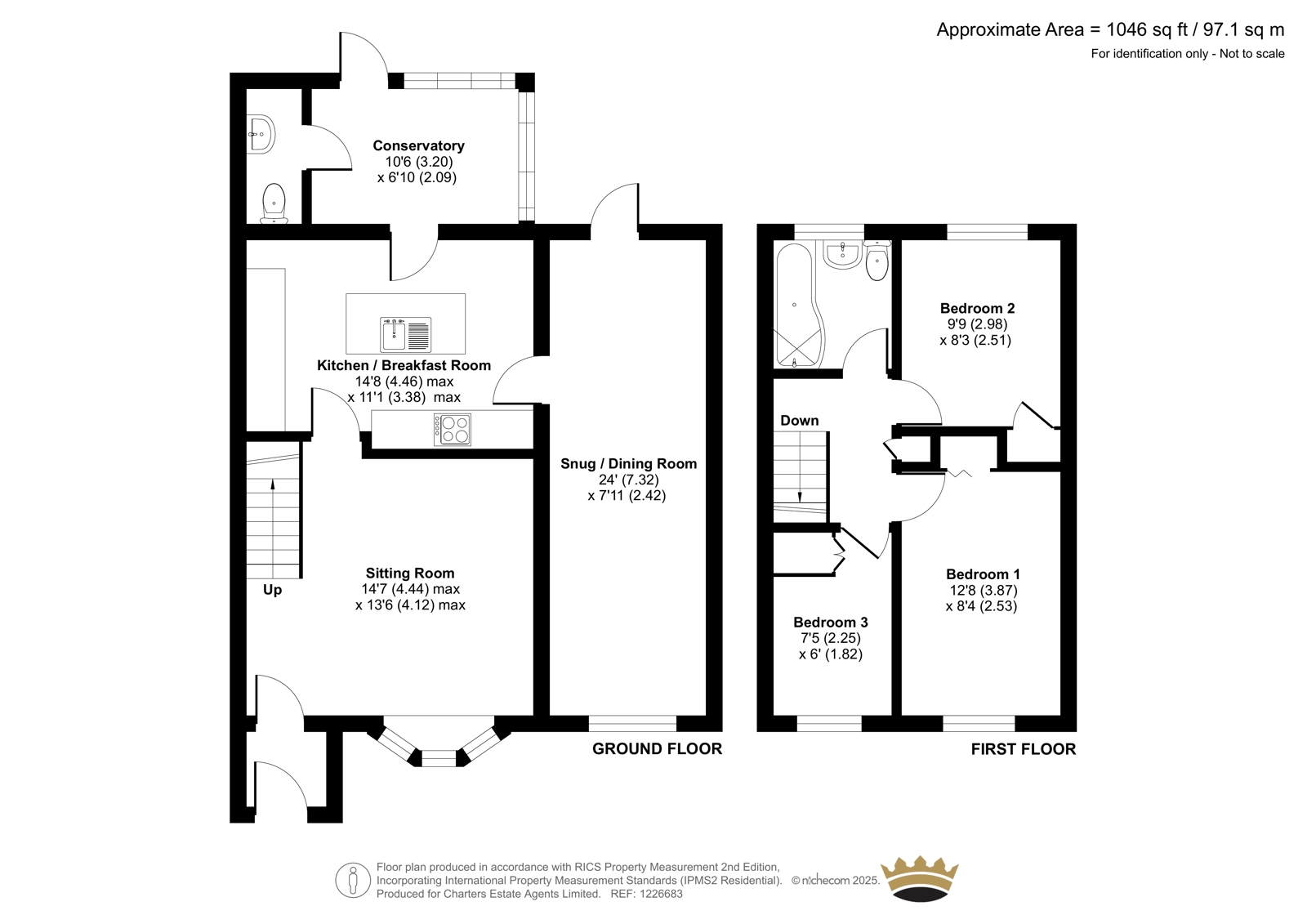 85, Nutshalling Avenue, Southampton floorplan