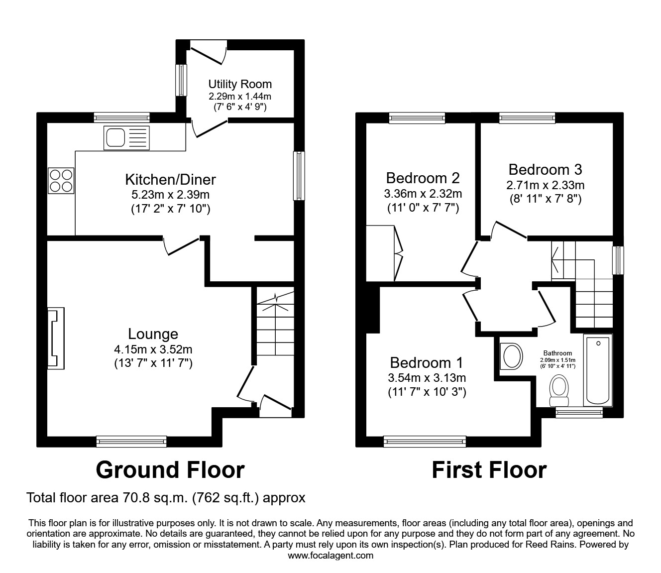 North Road, Rotherham, South Yorkshire S65, 3 bedroom end terrace house