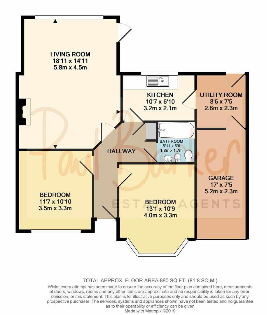 2 Bedrooms Semi-detached bungalow for sale in Stanley Avenue, Chiswell Green, St.Albans AL2