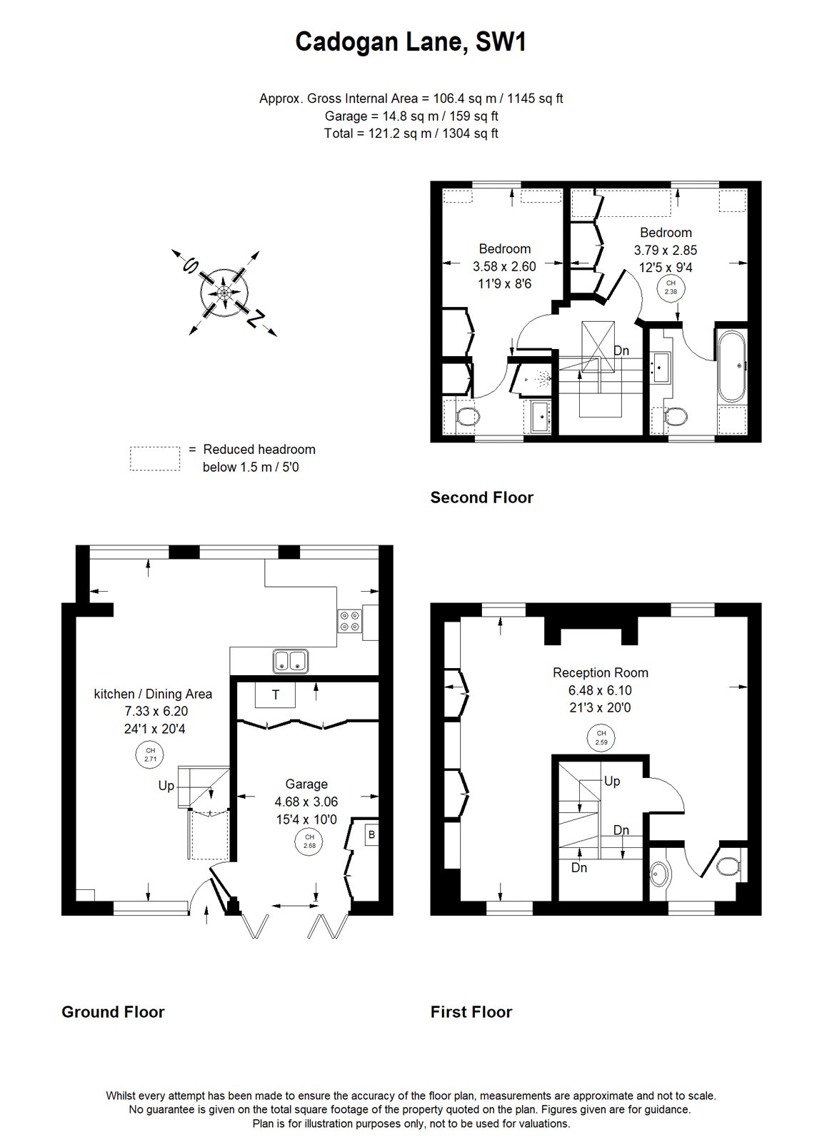 2 bed terraced house for sale in Cadogan Lane, London SW1X Zoopla