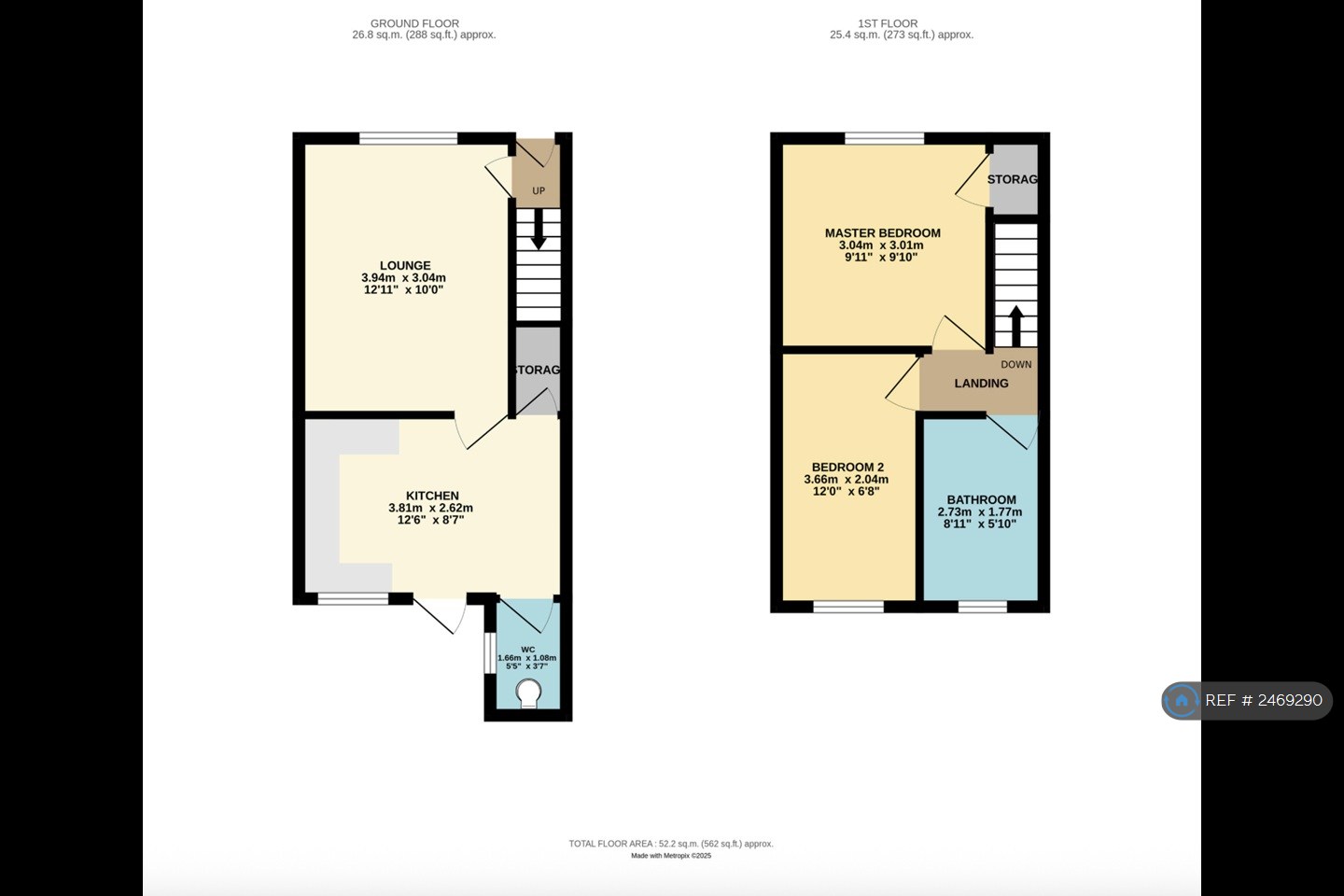 Shaw Road South, Stockport floorplan