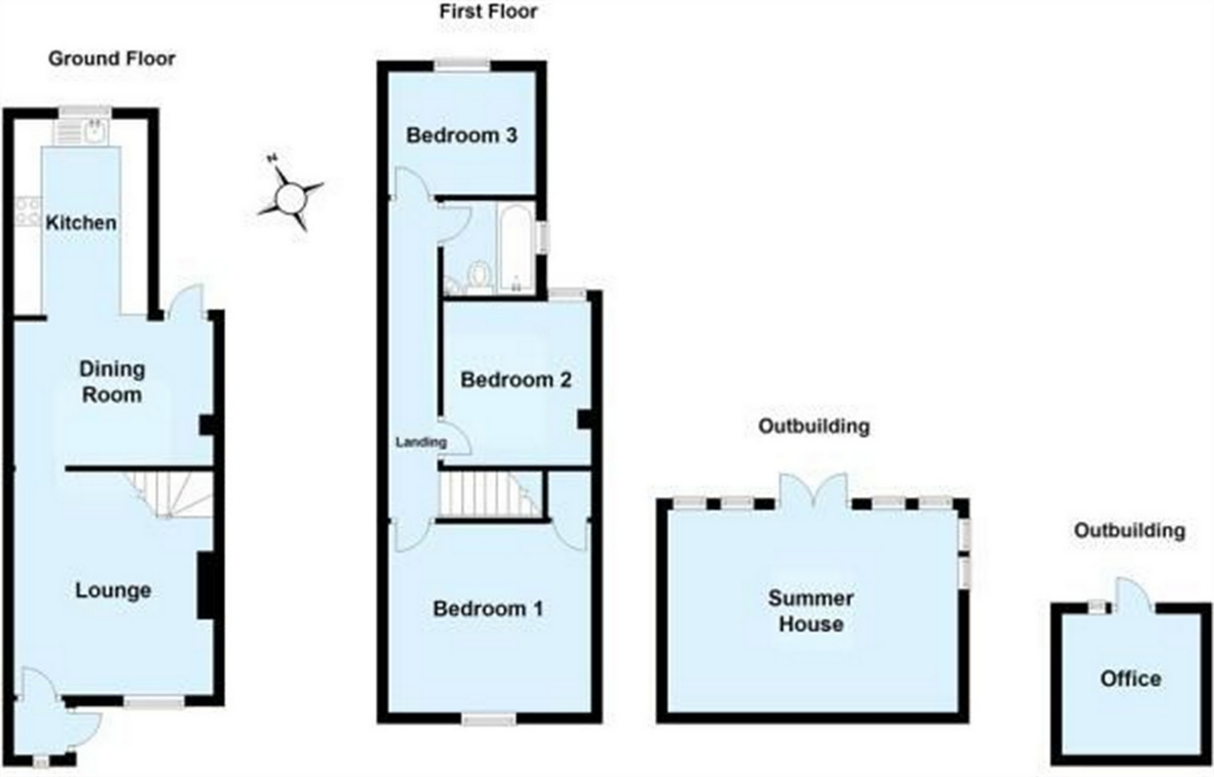 3 Bedrooms End terrace house for sale in Parkgate Road, Orpington, Kent BR6