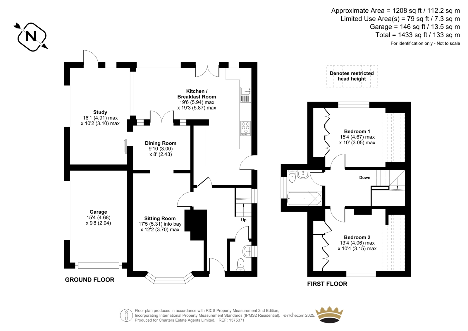 24, Warrys Close, Southampton floorplan