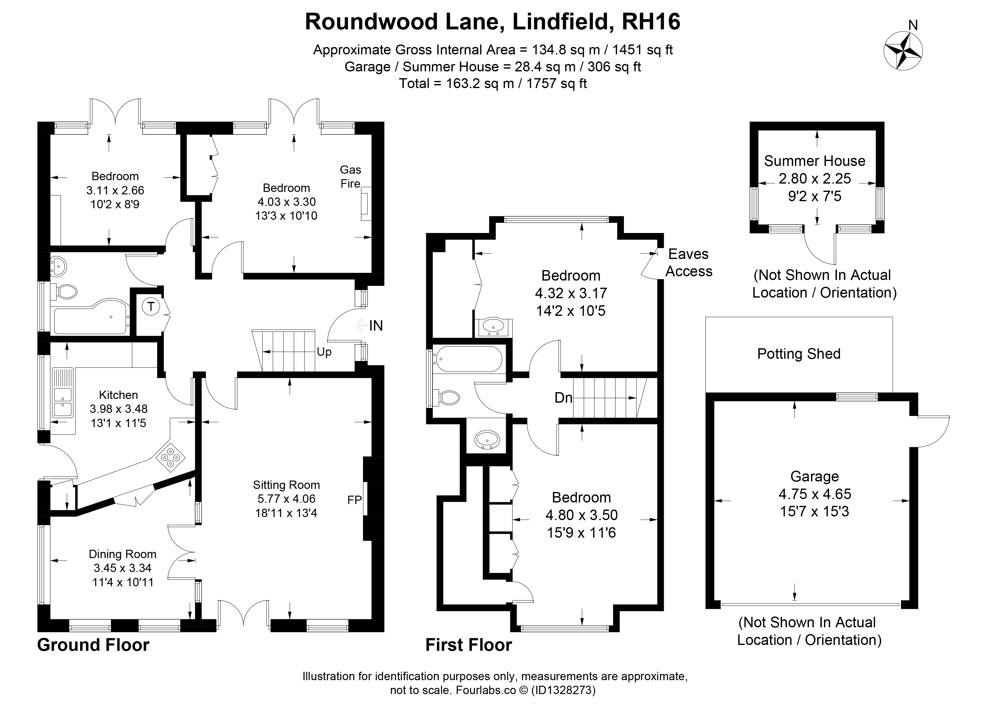 Oakway,, Roundwood Lane, Haywards Heath floorplan