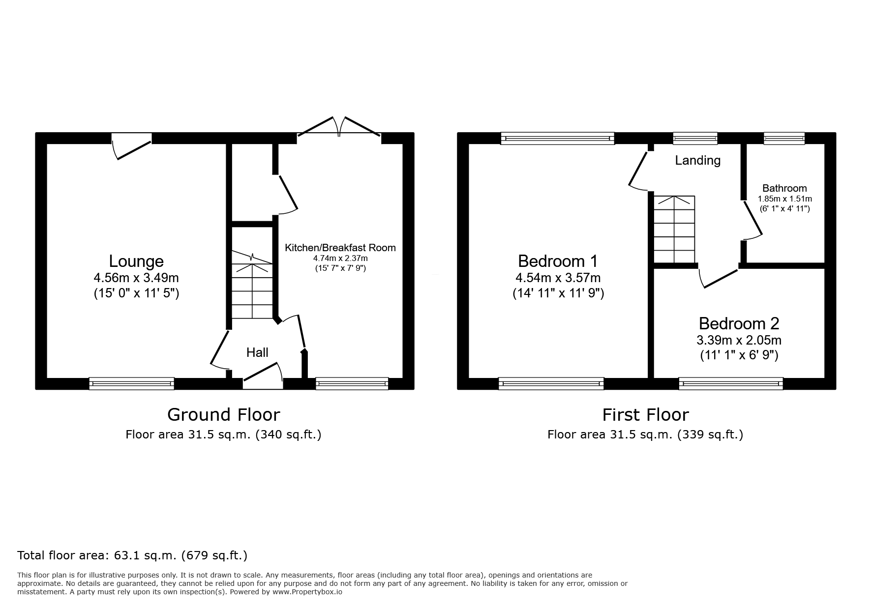 28, Wisgreaves Road, Derbyshire floorplan