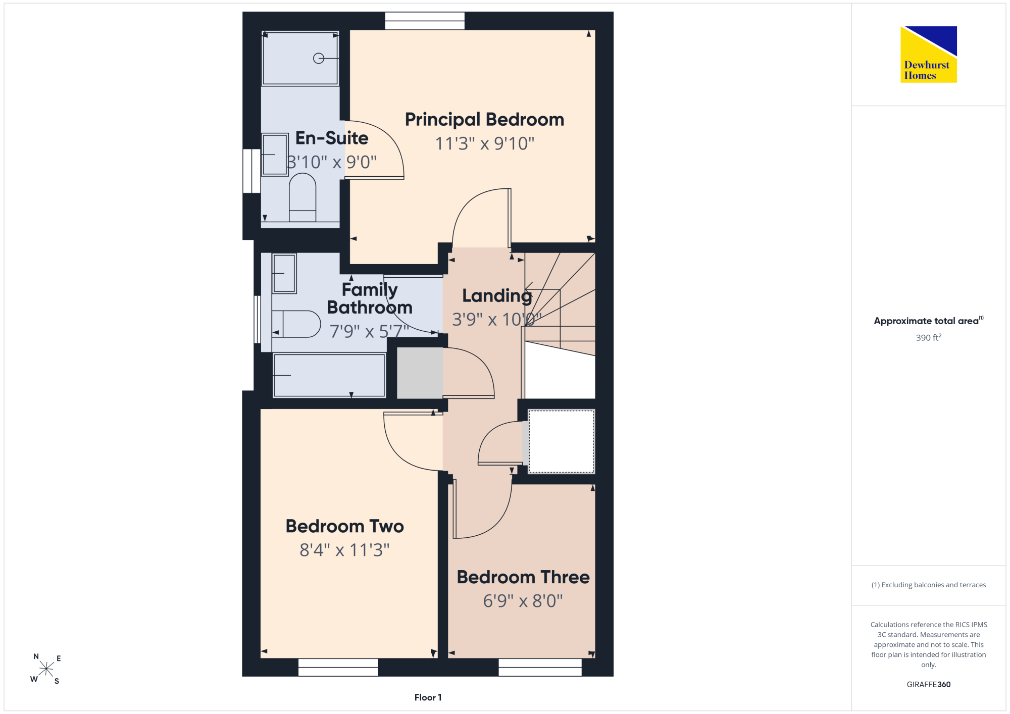 20, Lapwing Avenue, Longridge floorplan