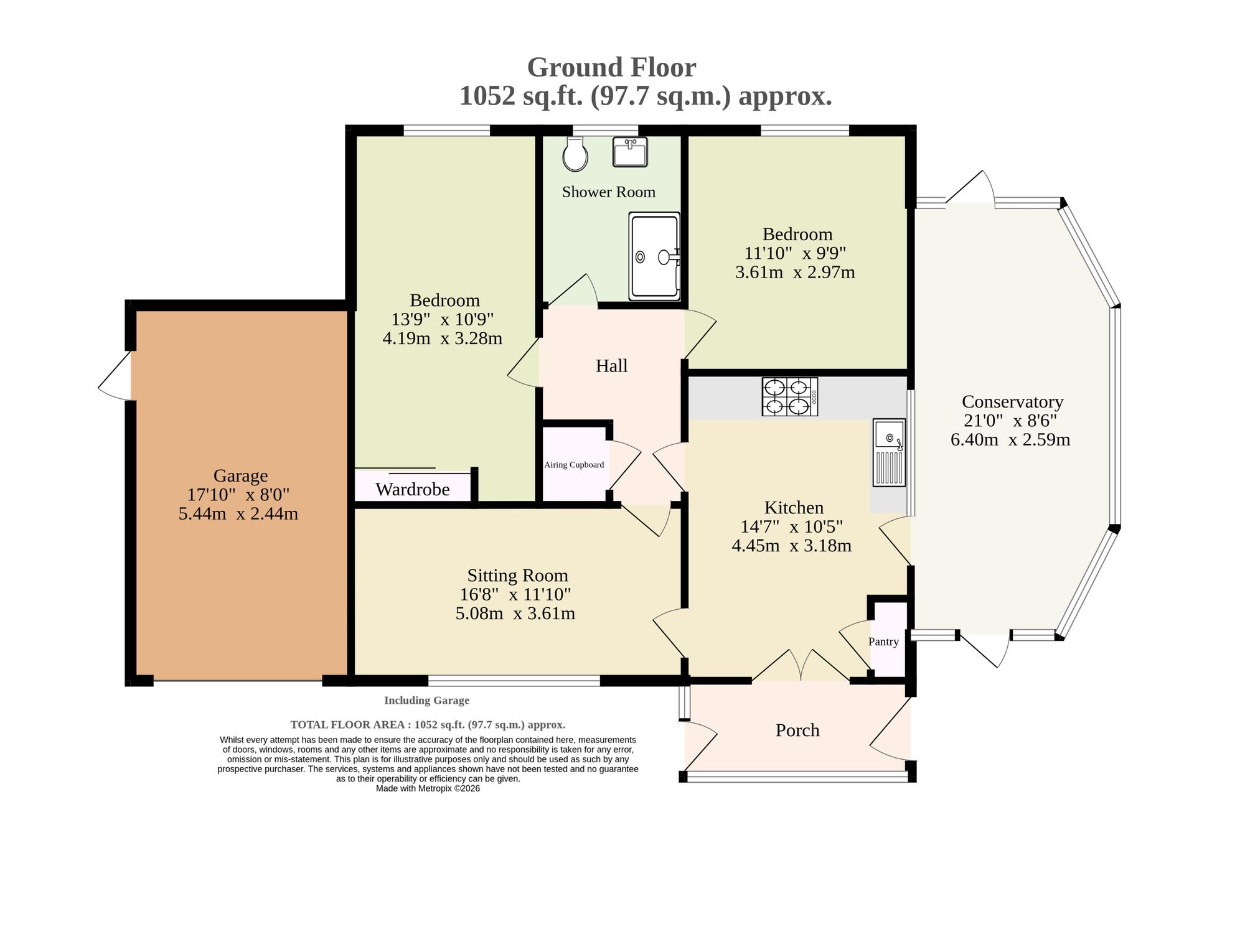 13 Lighthouse Close, Norwich floorplan