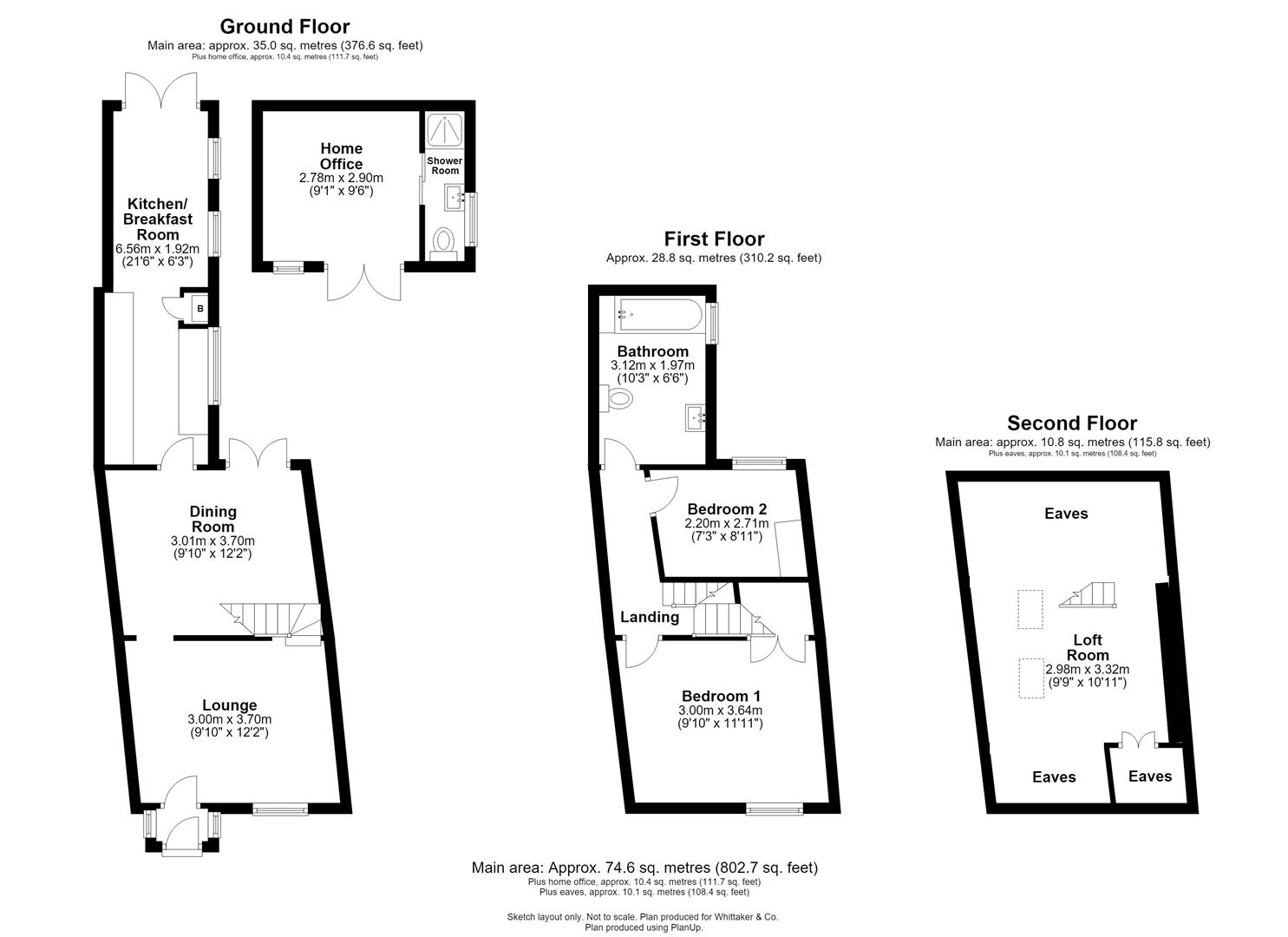 3, Marquis Lane, Harpenden floorplan