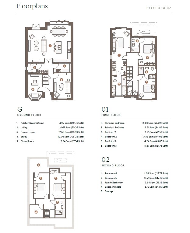 Plot 1 Chase View, 12, Spring Court Road, Enfield floorplan