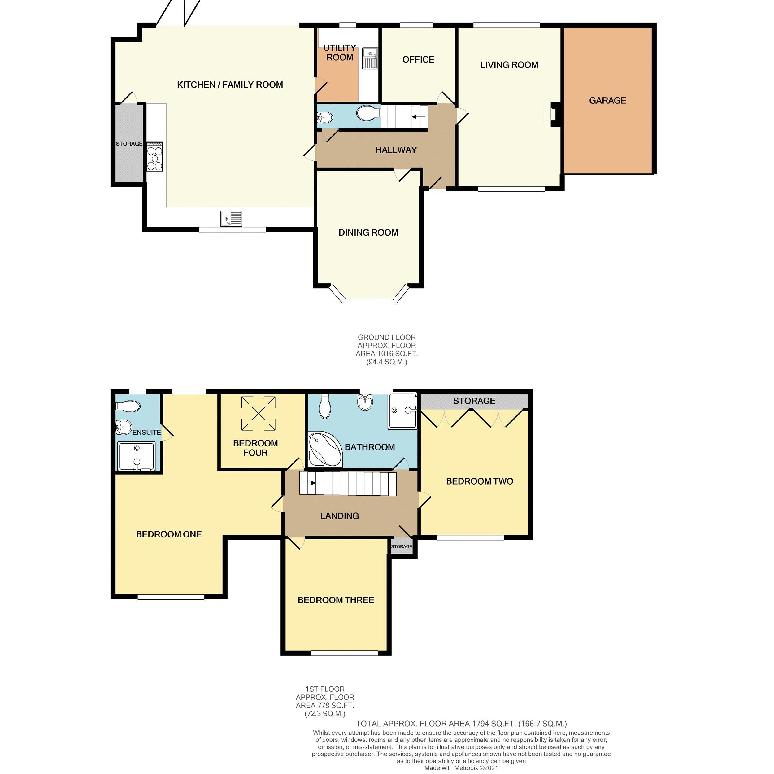 Sytch Road, Brown Edge ST6, 4 bedroom detached house for sale